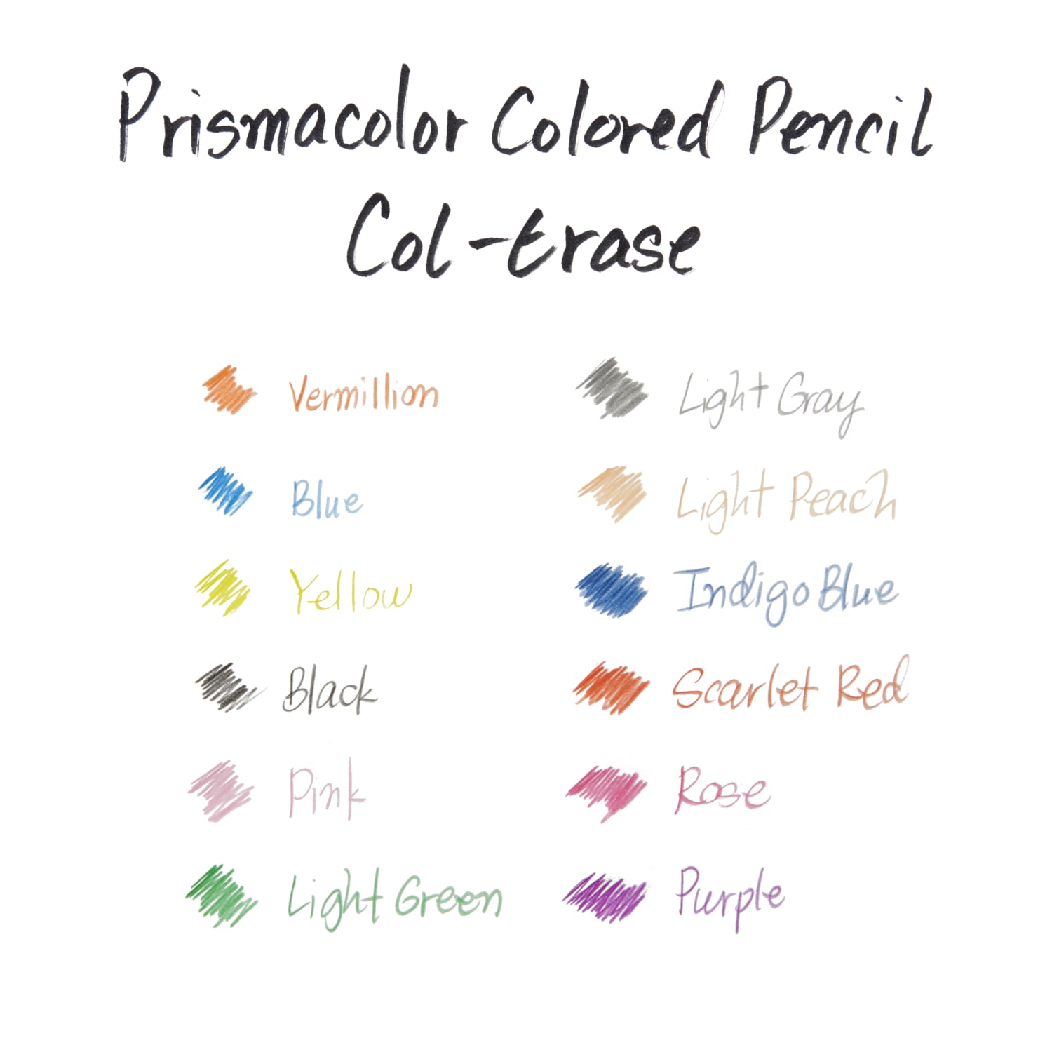 Prismacolor Col-Erase Pencils, Blue, Box of 12 - Image 4