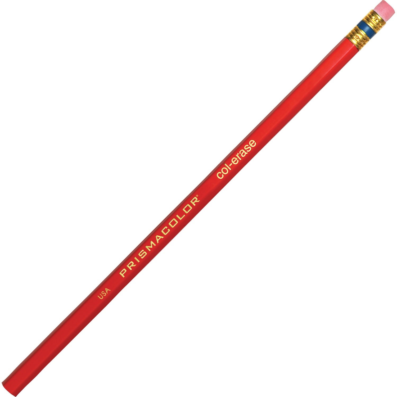 Prismacolor Col-Erase Erasable Color Pencils, Medium Point, Carmine Red, Box Of 12 Color Pencils - Image 5