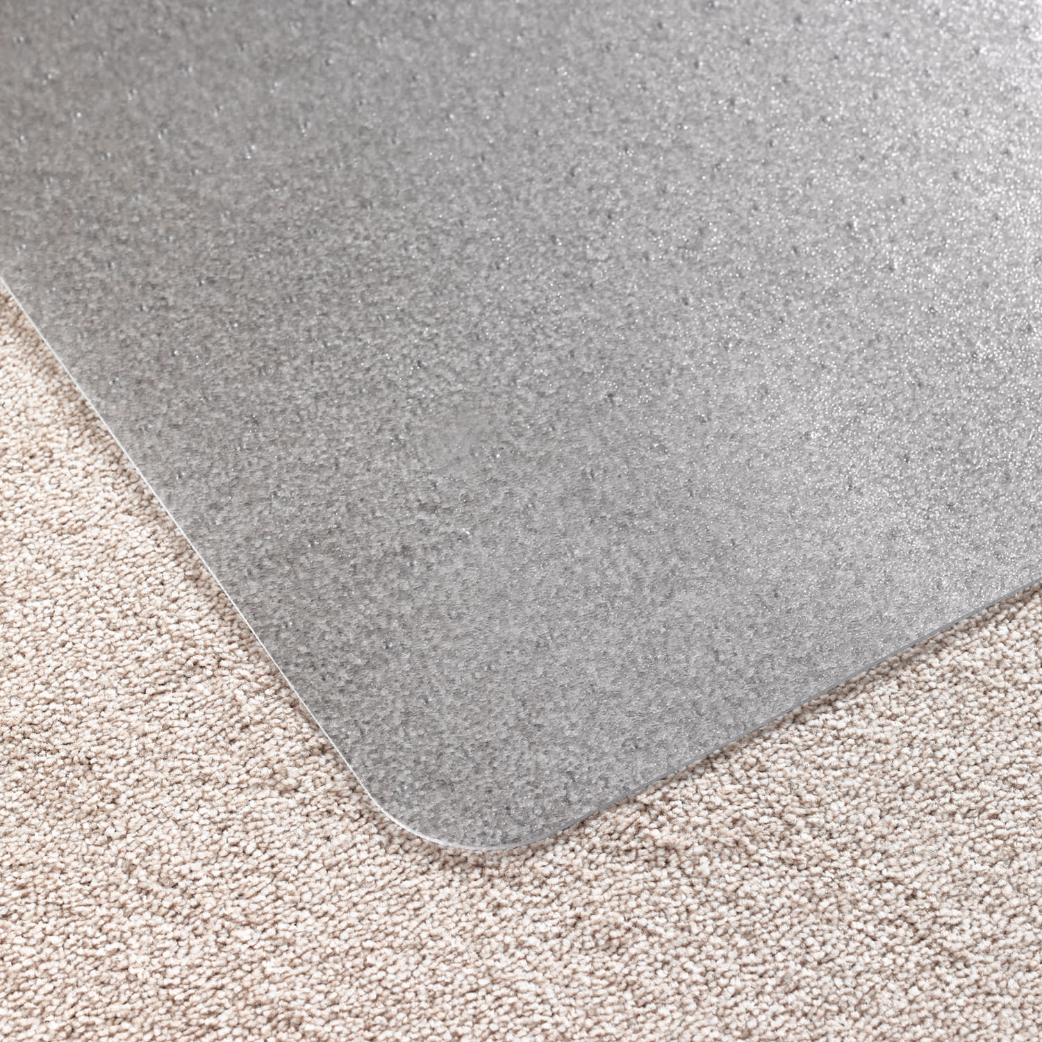 Floortex Advantagemat Vinyl-Lipped Chair Mat for Carpets up to 3/8in, 45in x 53in, Clear - Image 6