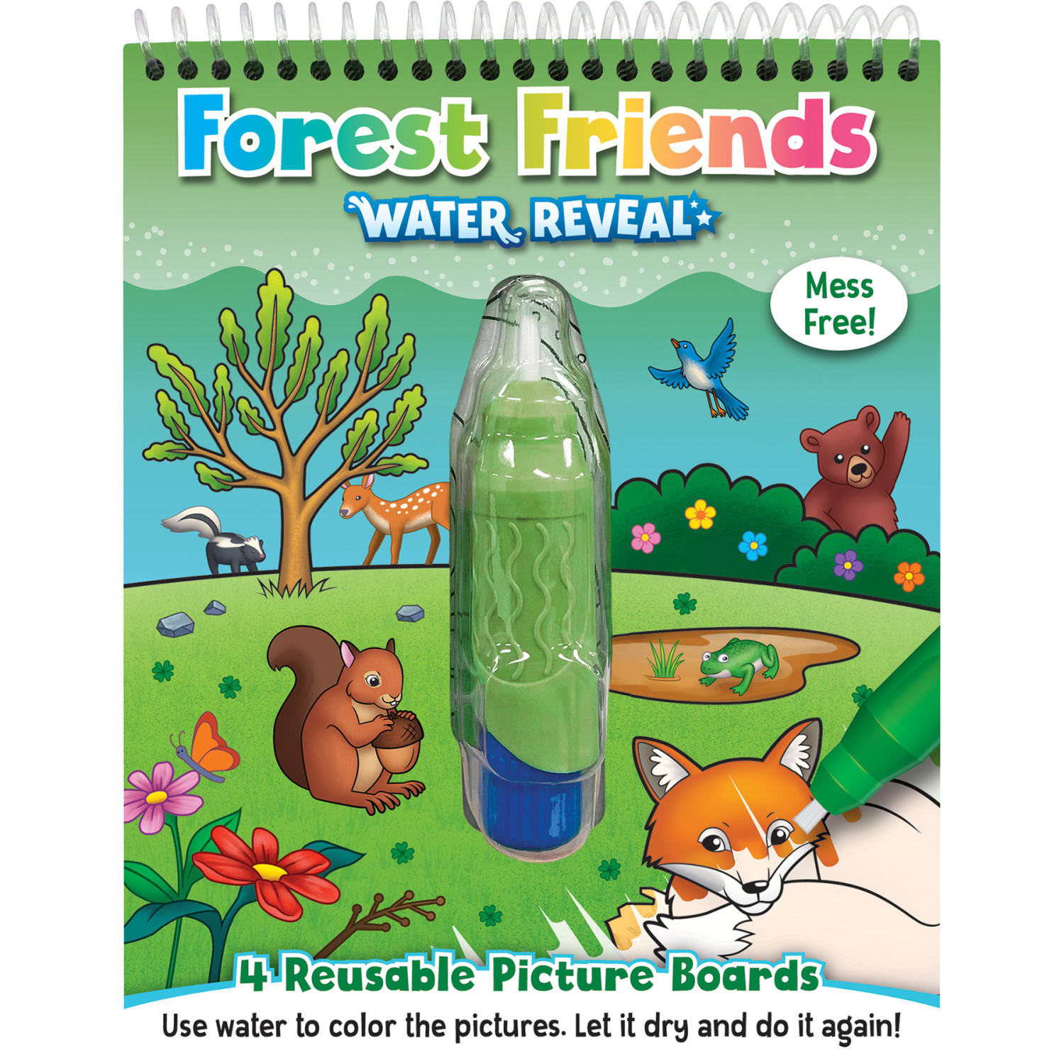 Teacher Created Resources Water Reveal Books, Forest Friends, Bundle Of 6 Sets - Image 4