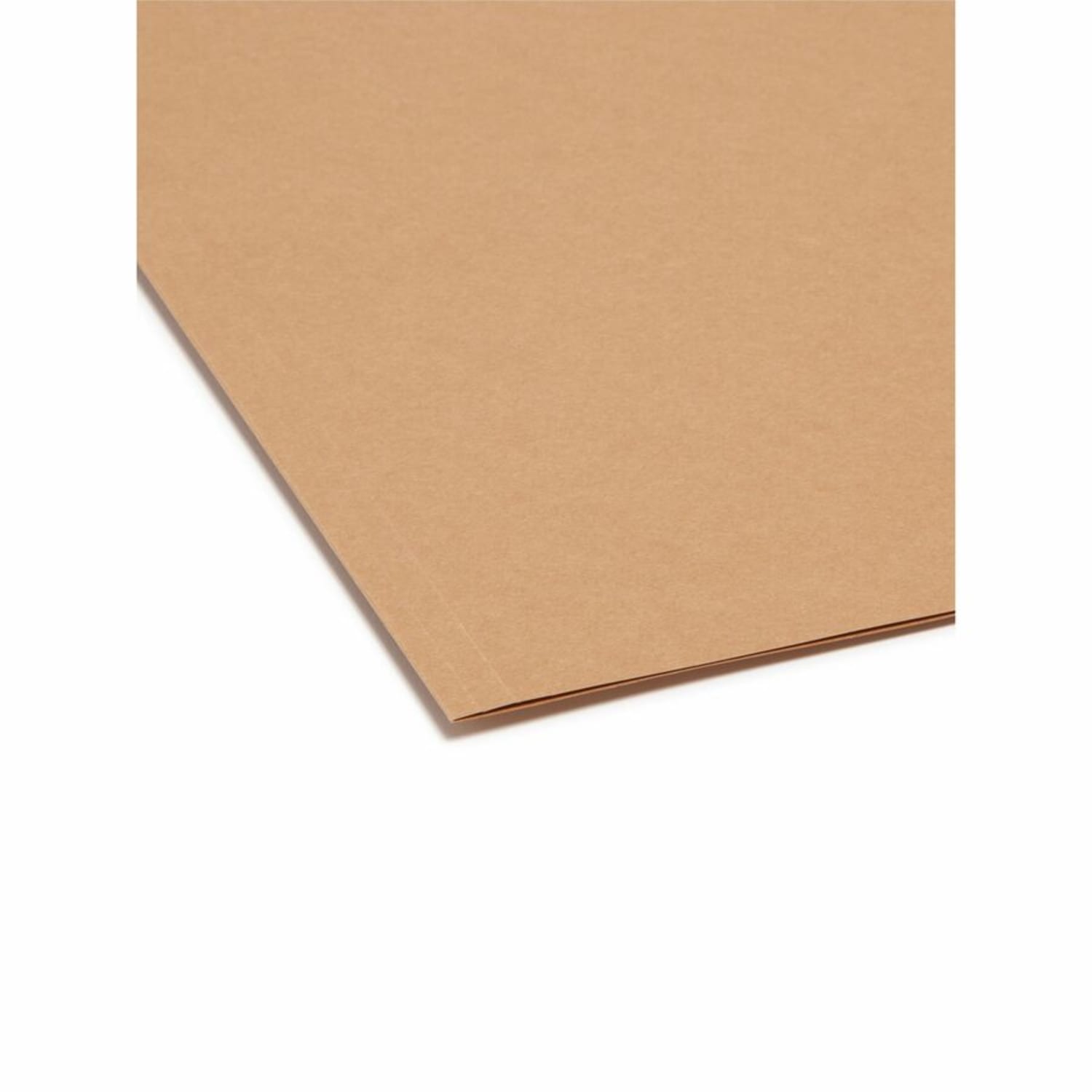 Smead Straight-Cut Kraft File Folders, Legal Size, Kraft, Box Of 100 - Image 4