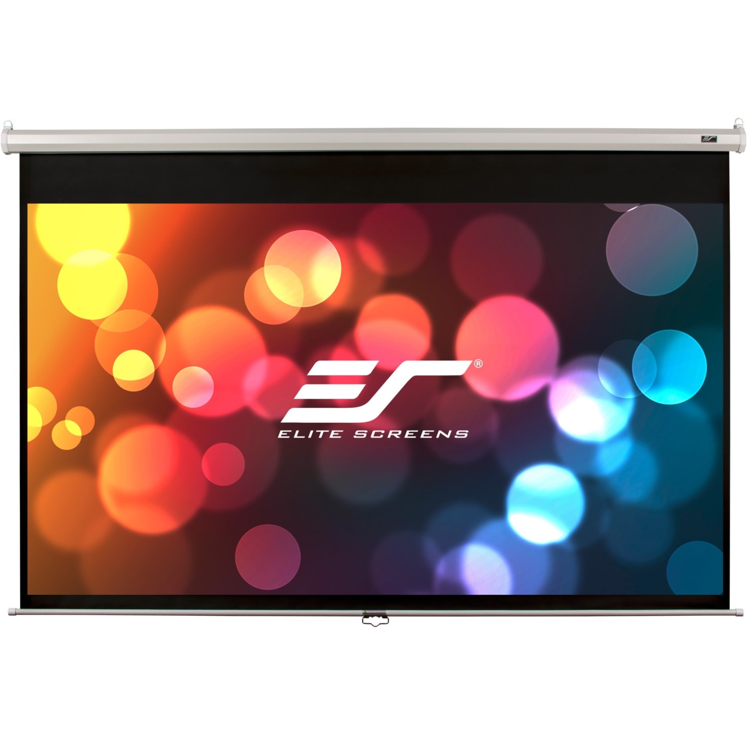 Elite Screens M120XWH2 Manual Pull Down Projector Screen - Image 3