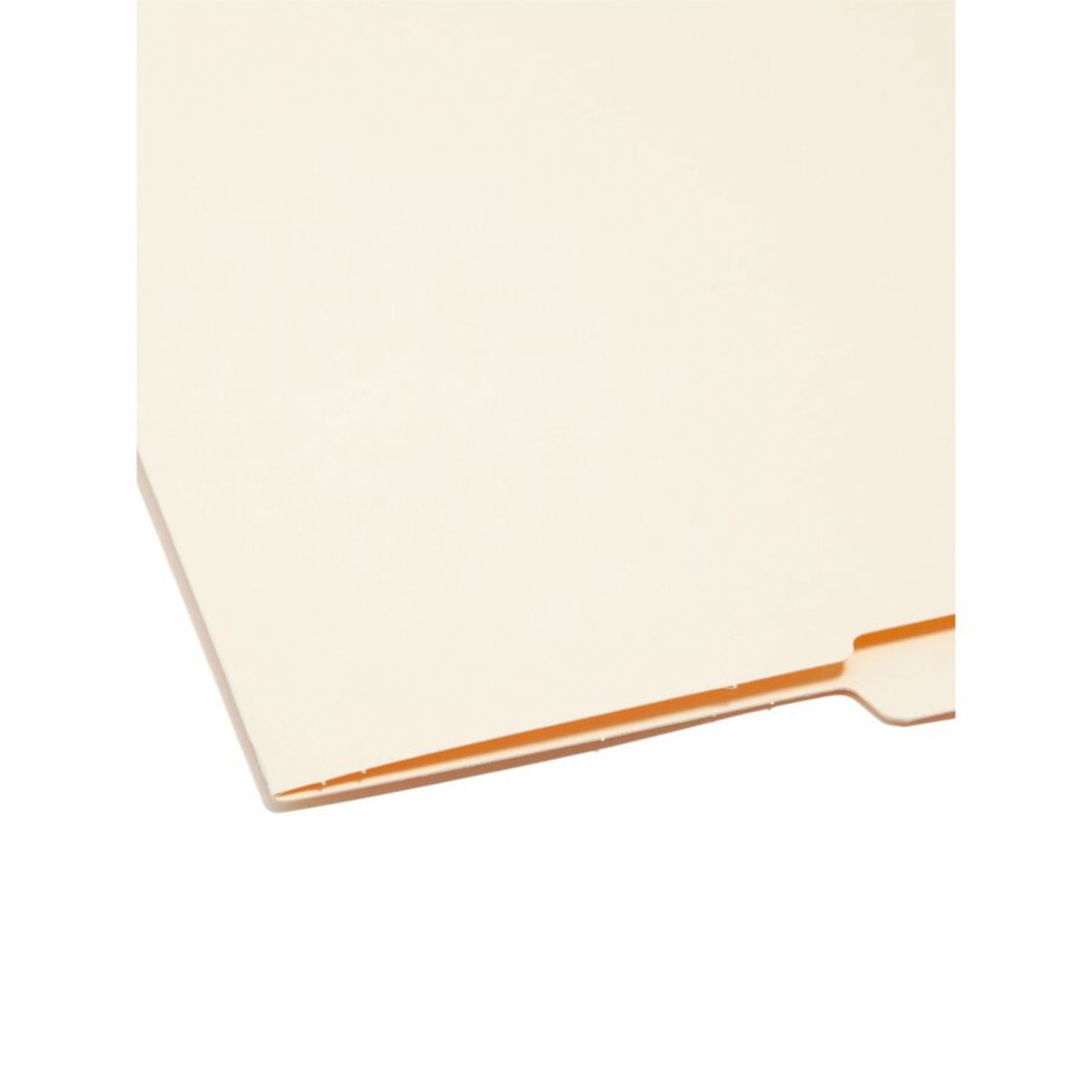 Smead File Folders With Reinforced End Tabs, 1/2-Cut Top Right, Letter Size, Manila, Box Of 100 - Image 5