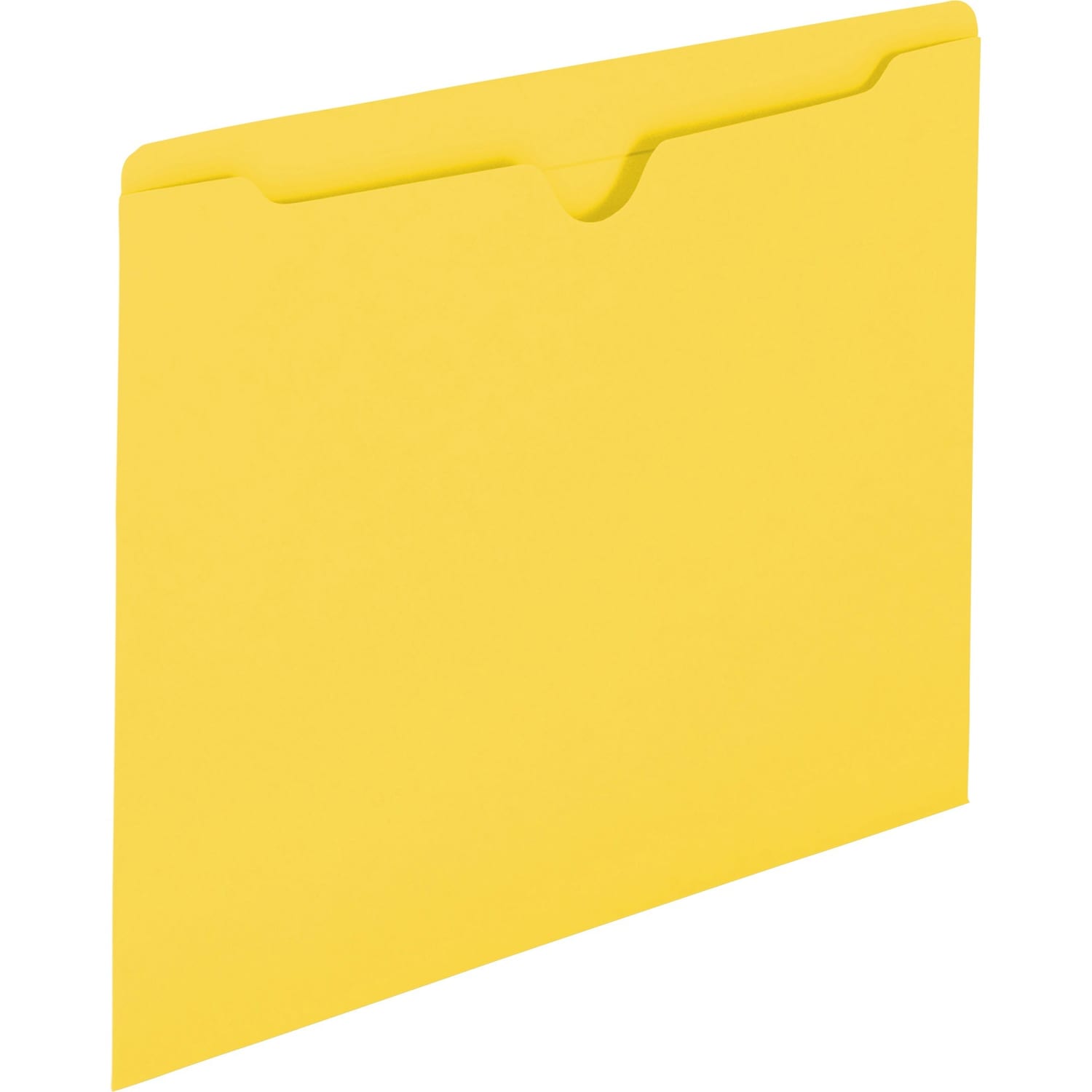 Smead Color File Jackets, Letter Size, Yellow, Pack Of 100 - Image 4
