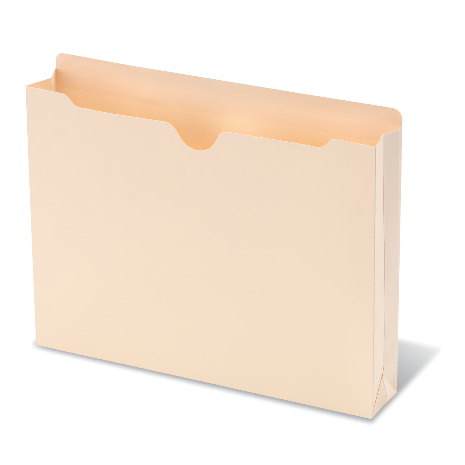 Office Depot Brand Manila Double-Top File Jackets, 2in Expansion, Letter Size, Pack Of 25 File Jackets - Image 4