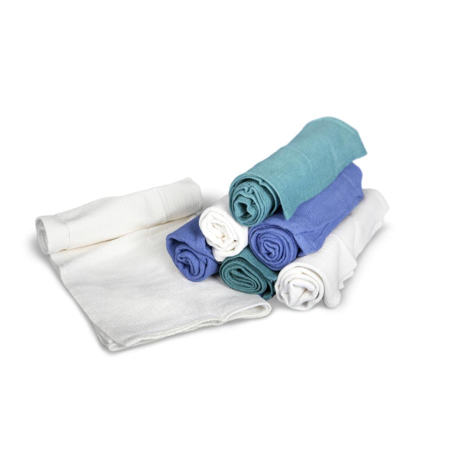 Medline Non-Sterile Disposable O.R. Towels, 27in x 17in, White, Pack Of 100