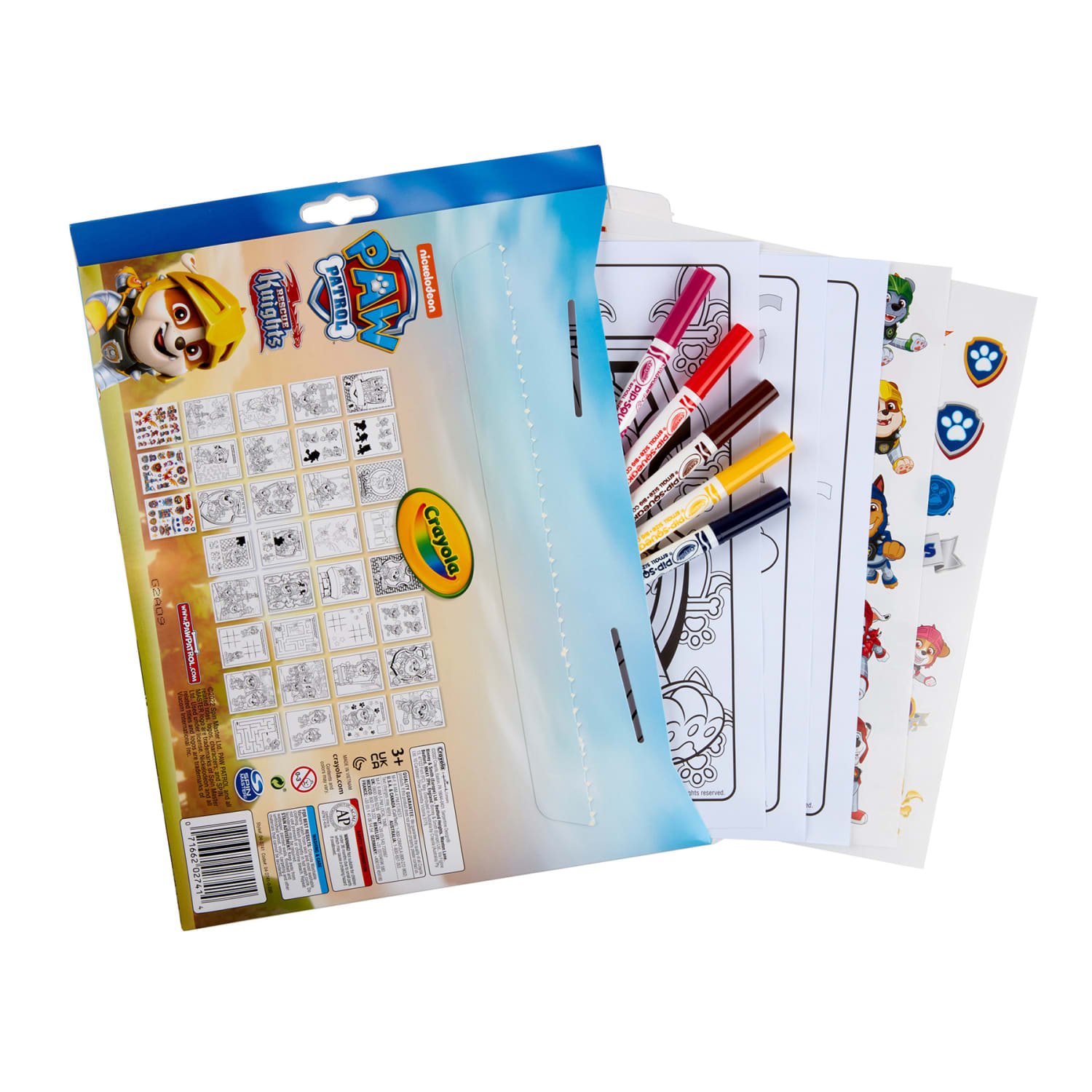 Crayola Color & Sticker Activity Set, Paw Patrol, Pack Of 3 Sets - Image 5