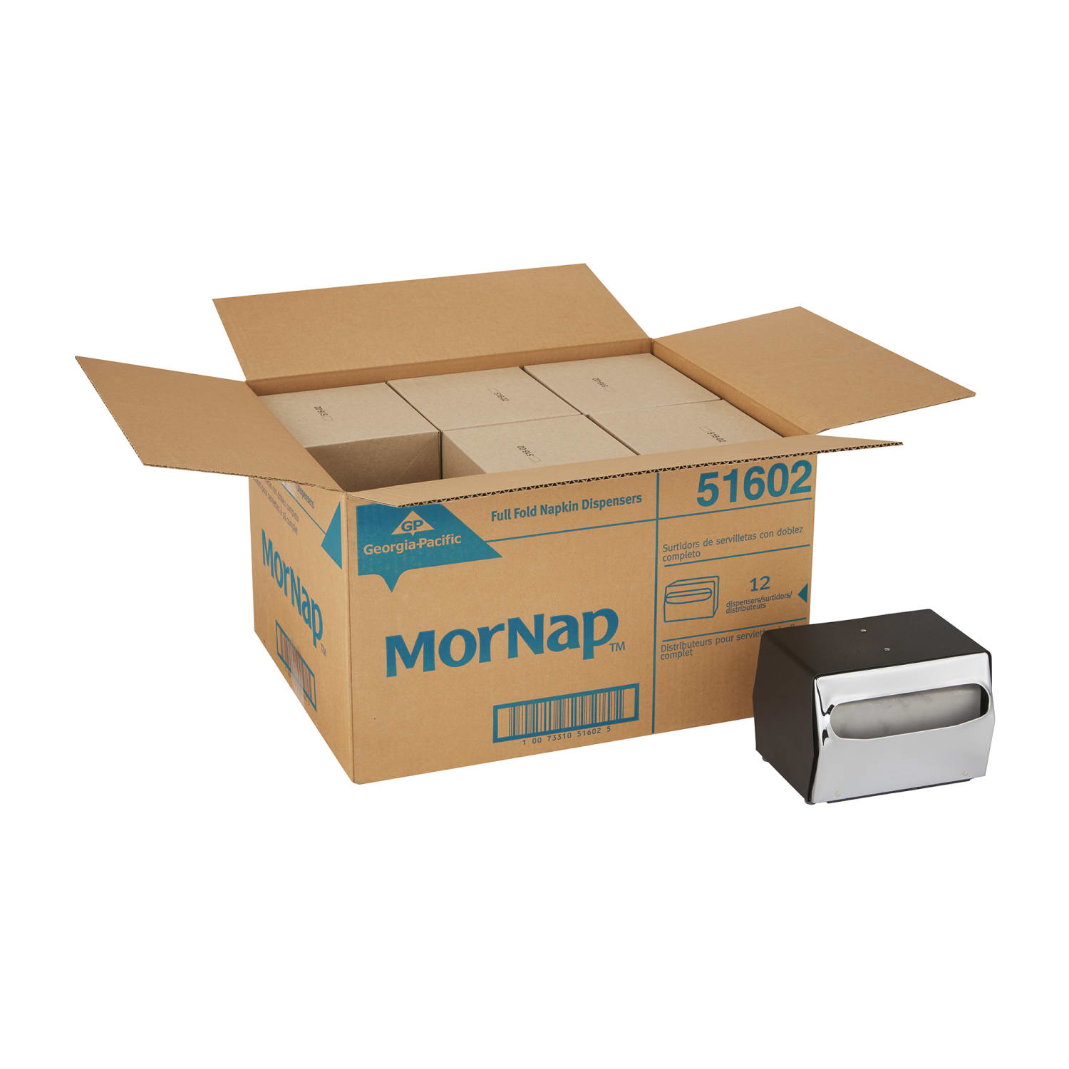 DIXIE TABLETOP FULL FOLD NAPKIN DISPENSER BY GP PRO (GEORGIA-PACIFIC) - Image 3