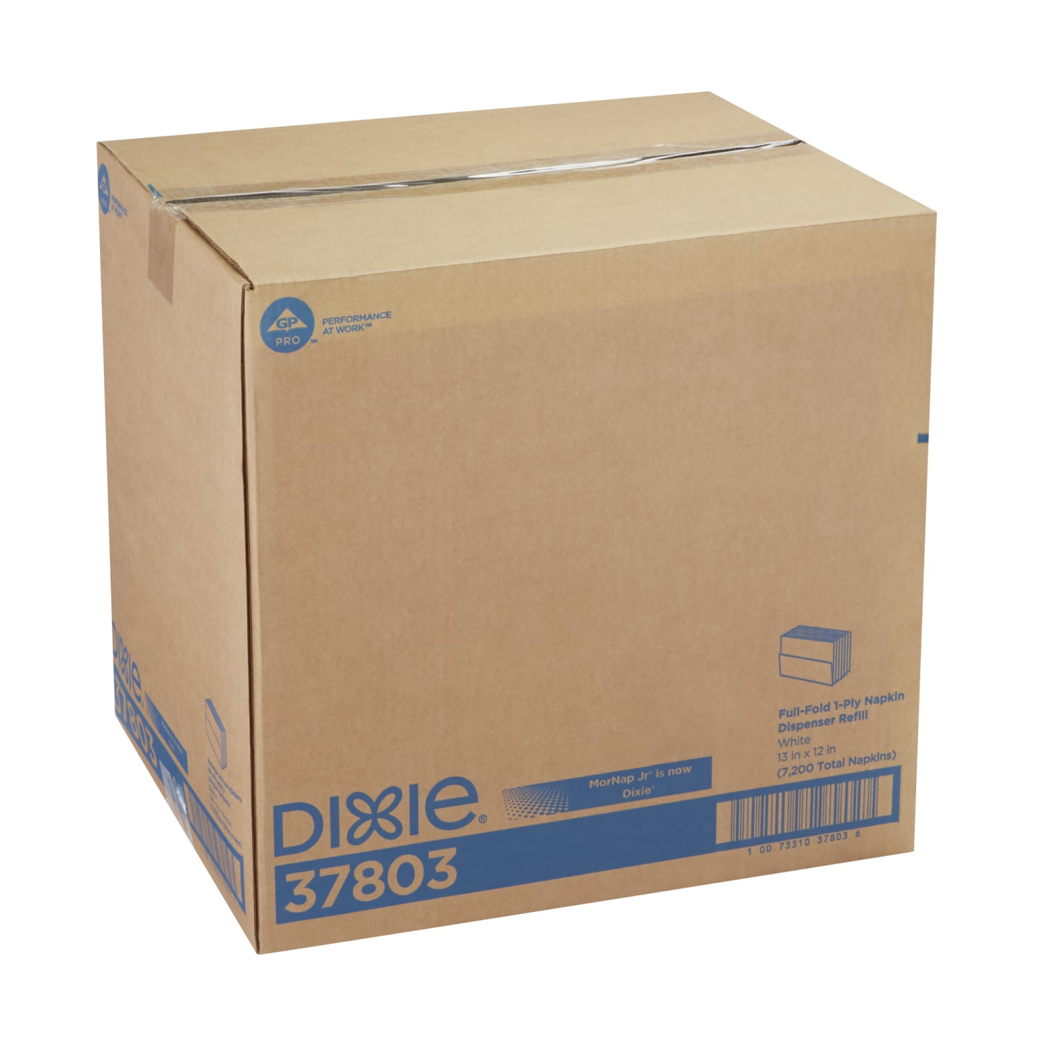 Dixie Full-Fold Napkin Refills, 5in x 6-1/2in, White, 600 Napkins Per Pack, Case Of 12 Packs - Image 3