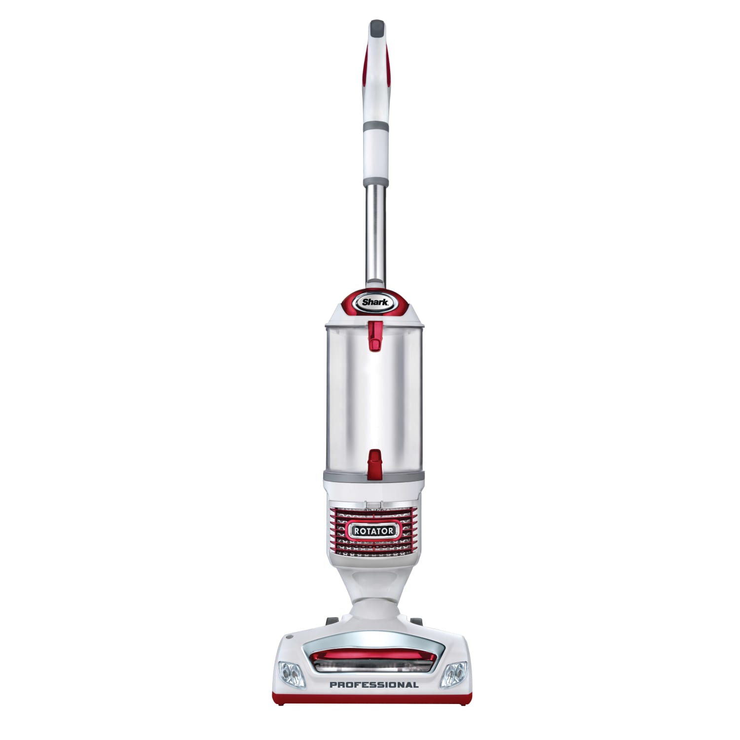 Shark Rotator Lift-Away HEPA Bagless Upright Vacuum, White/Red