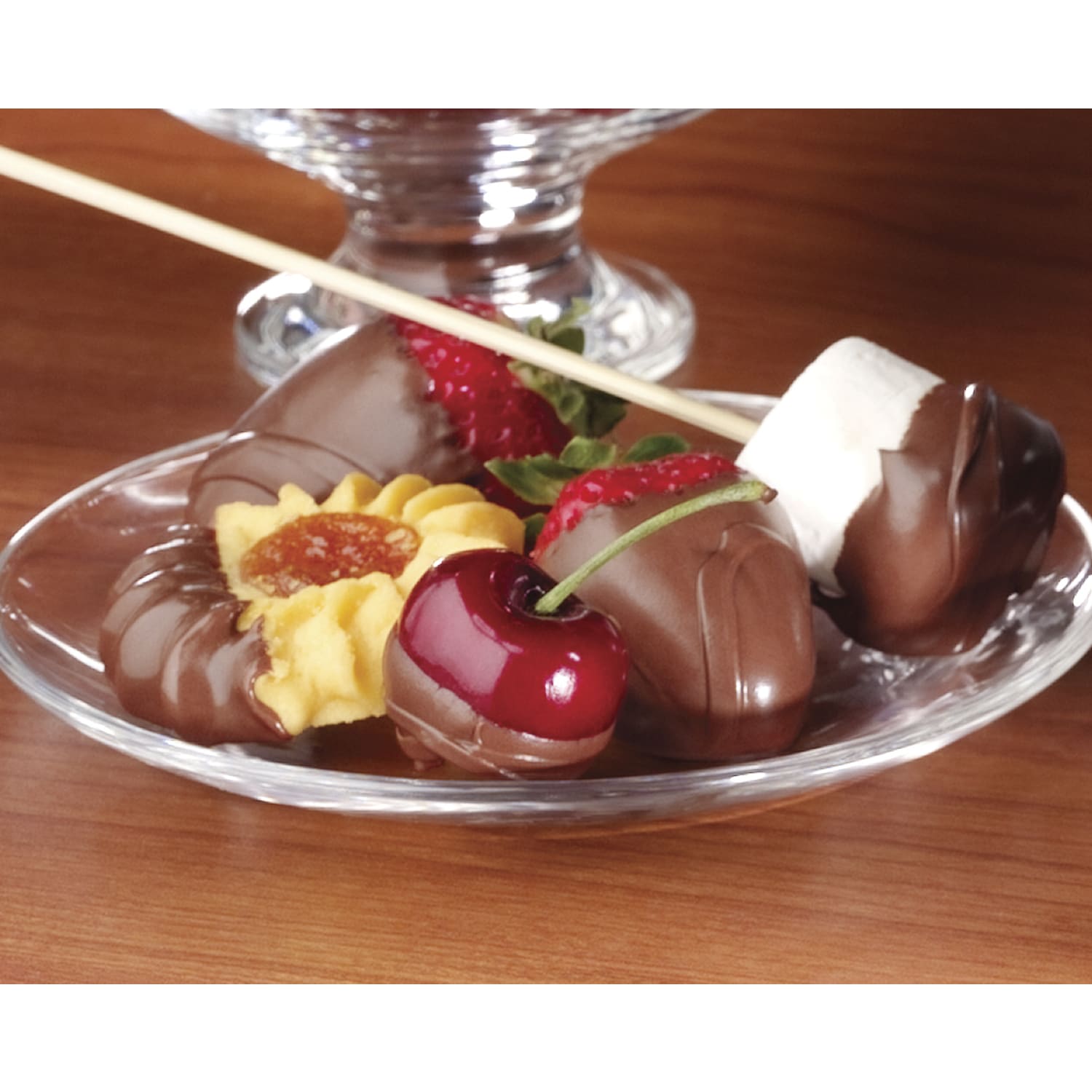 Nostalgia Electrics Mini Chocolate Fondue Fountain, Black - Image 6