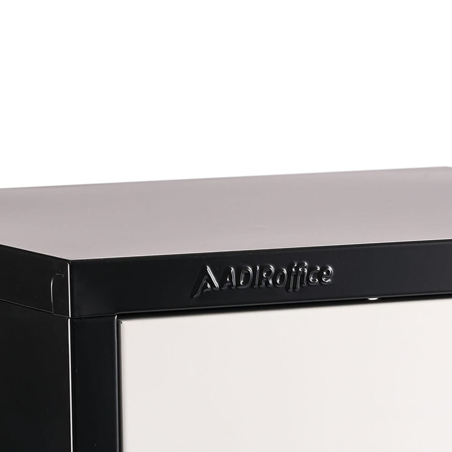 Alpine 2-Tier Steel Lockers, 72inH x 12inW x 12inD, Black/White, Set Of 4 Lockers - Image 6