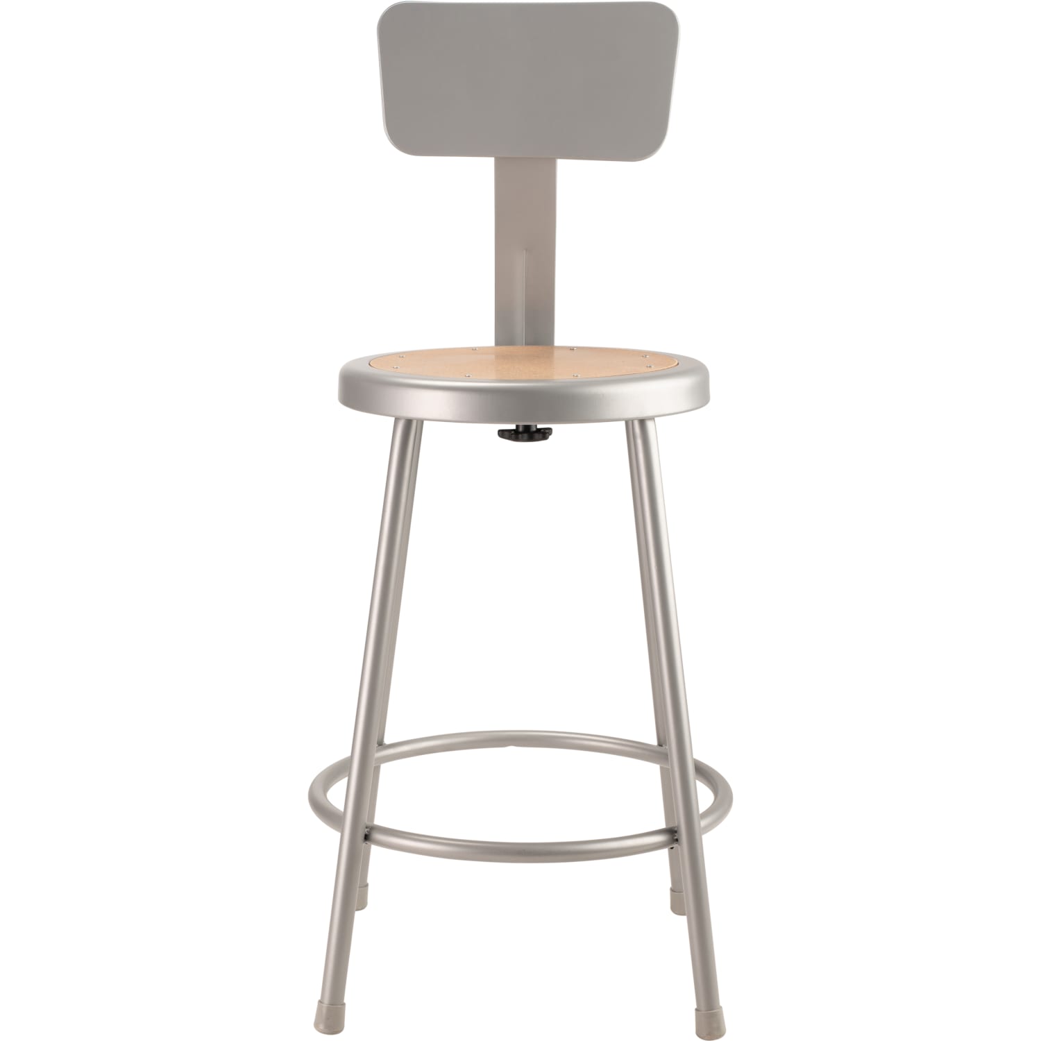 National Public Seating Hardboard Stool With Back 24inH Gray PopularChairscom National Public Seating Hardboard Stool With Back 24inH Gray PopularChairscom