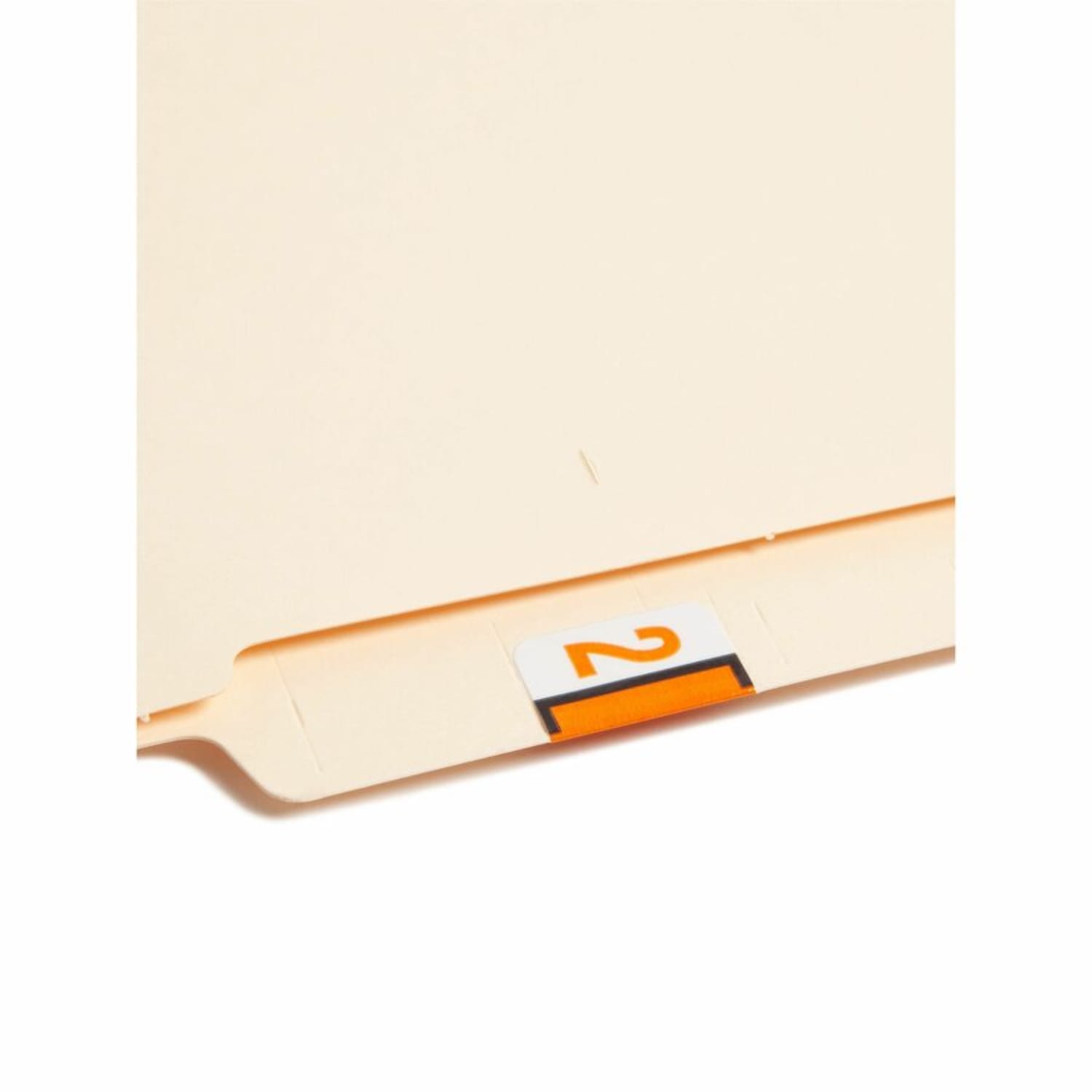 Smead BCCRN Bar-Style Permanent Numerical Labels, 2, Light Orange, Roll Of 500 - Image 4