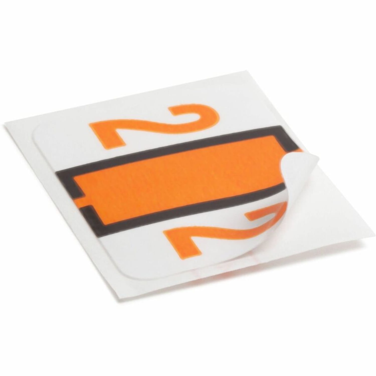 Smead BCCRN Bar-Style Permanent Numerical Labels, 2, Light Orange, Roll Of 500 - Image 6