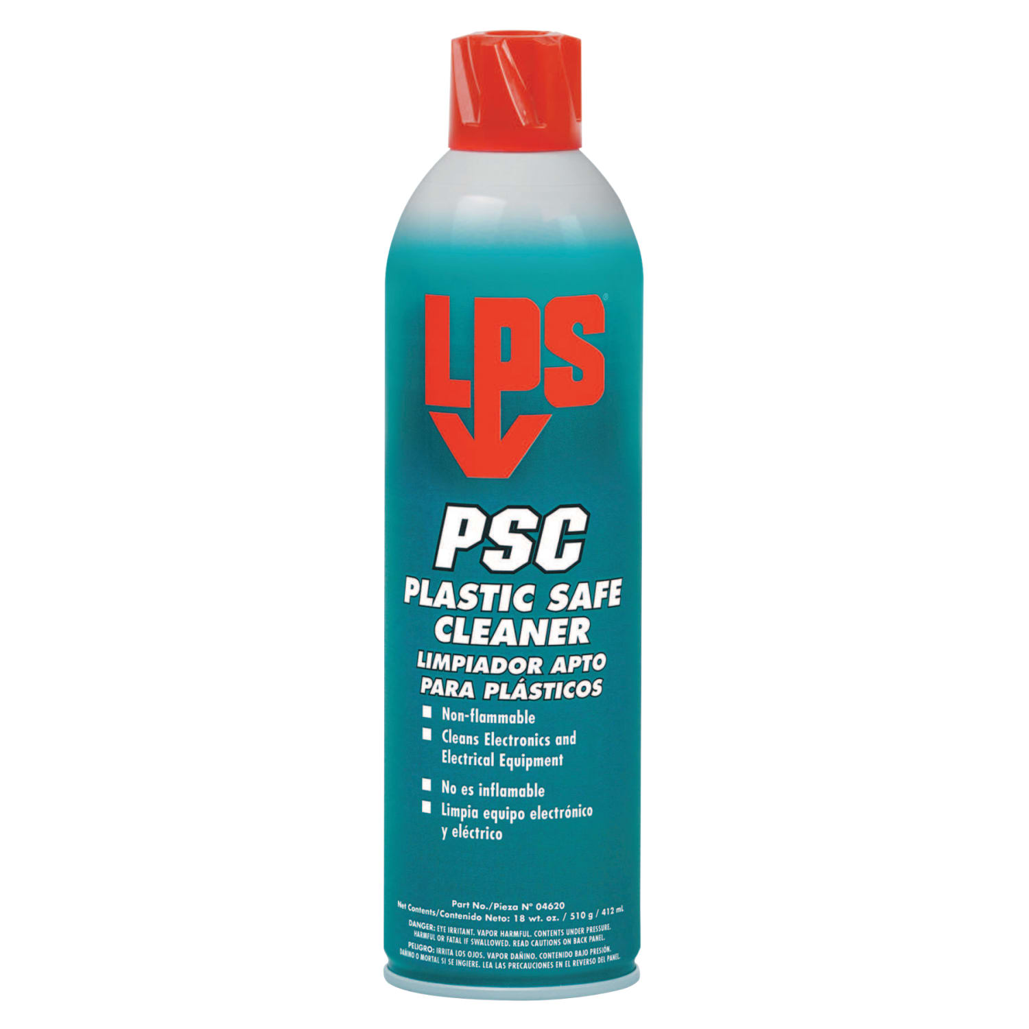 LPS PSC Plastic Safe Aerosol Cleaner, 18 Oz Can, Case Of 12 - Image 3