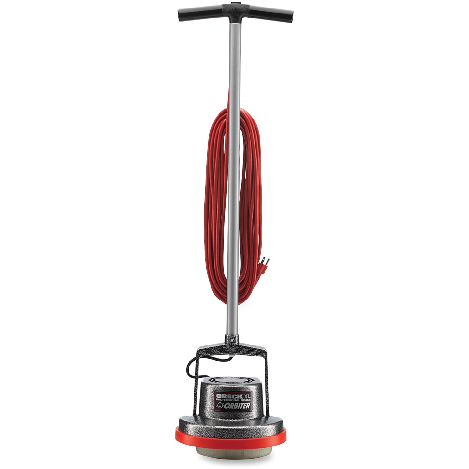 Oreck Orbiter Commercial Floor Machine - Scrub Brush, Brush - 13in Cleaning Width - Carpet, Bare Floor, Hardwood, Hard Floor - 50 ft Cable Length - AC Supply - 5.40 A - Silver - Image 3