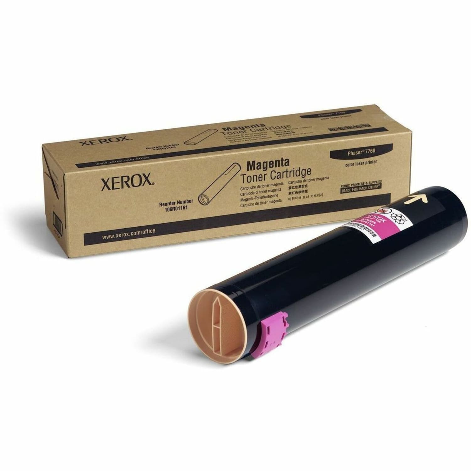 Xerox 7760 Magenta Extra-High Yield Toner Cartridge, 106R01161 - Image 3