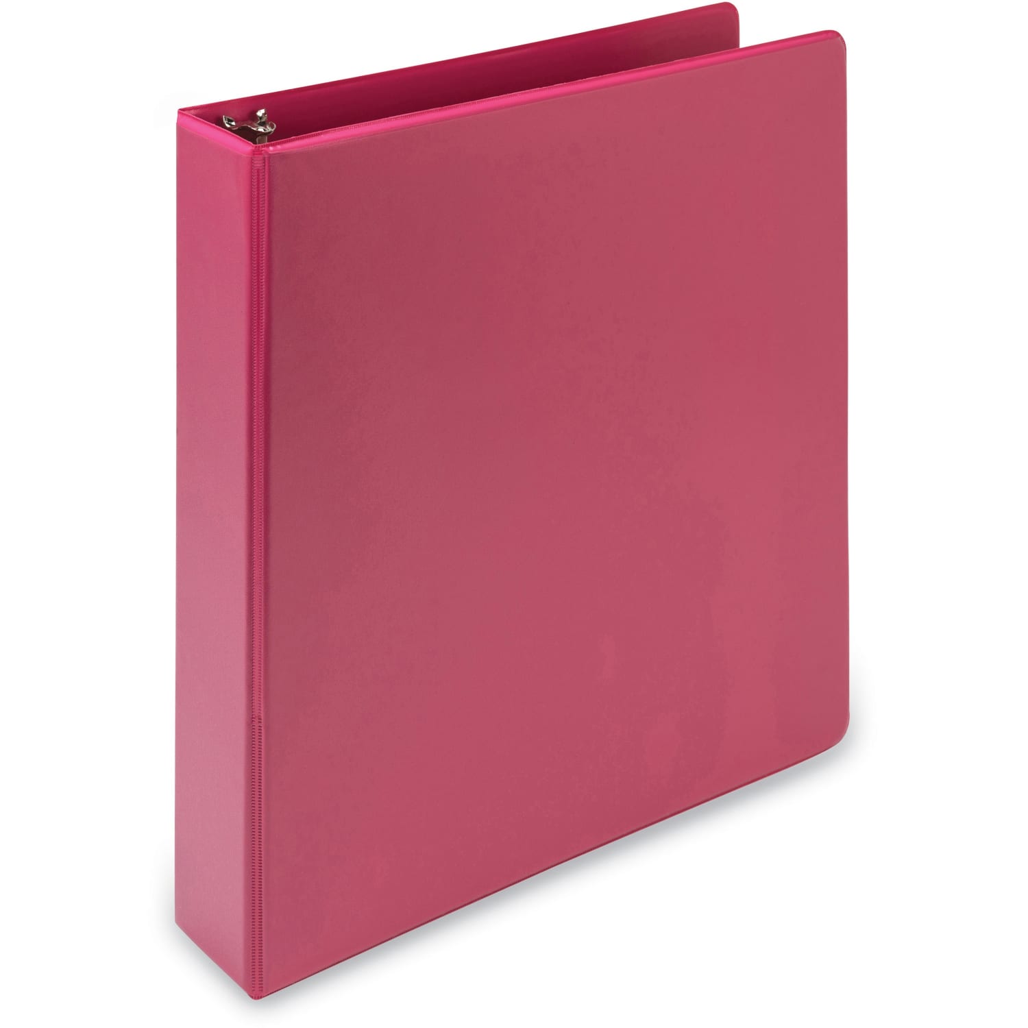 Samsill Earths Choice Plant-based View Binders - 1 1/2in Binder Capacity - Letter - 8 1/2in x 11in Sheet Size - 3 x Round Ring Fastener(s) - Chipboard, Polypropylene, Plastic - Berry - Recycled - Image 3