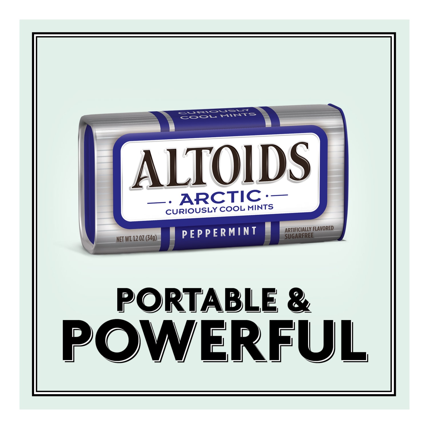 Altoids Curiously Strong Mints, Arctic Peppermint, 1.2 Oz, Pack Of 8 Tins - Image 6