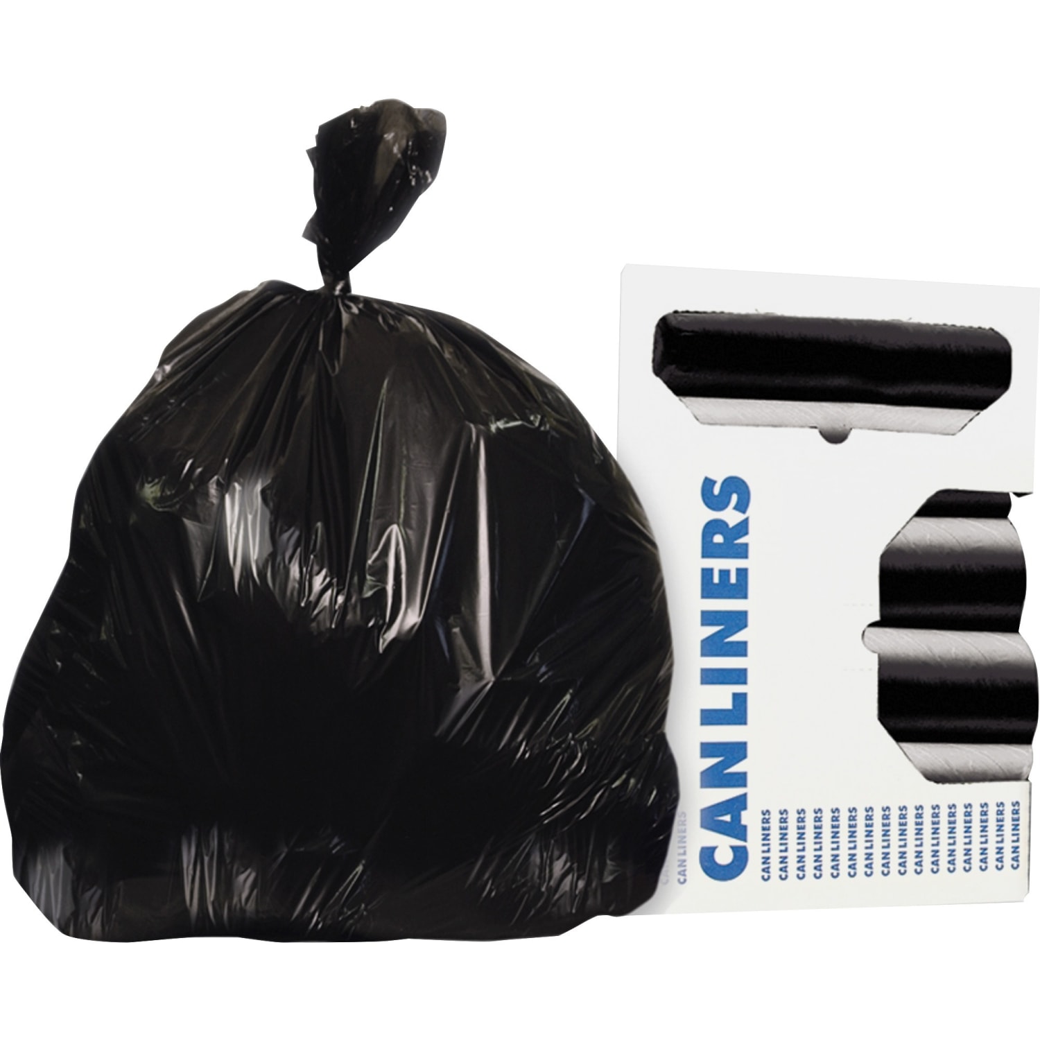 Heritage High-density Coreless Roll Can Liners - 45 gal - 40inx 48inx0.87 mil (22 Micron) Thickness - High Density - 0