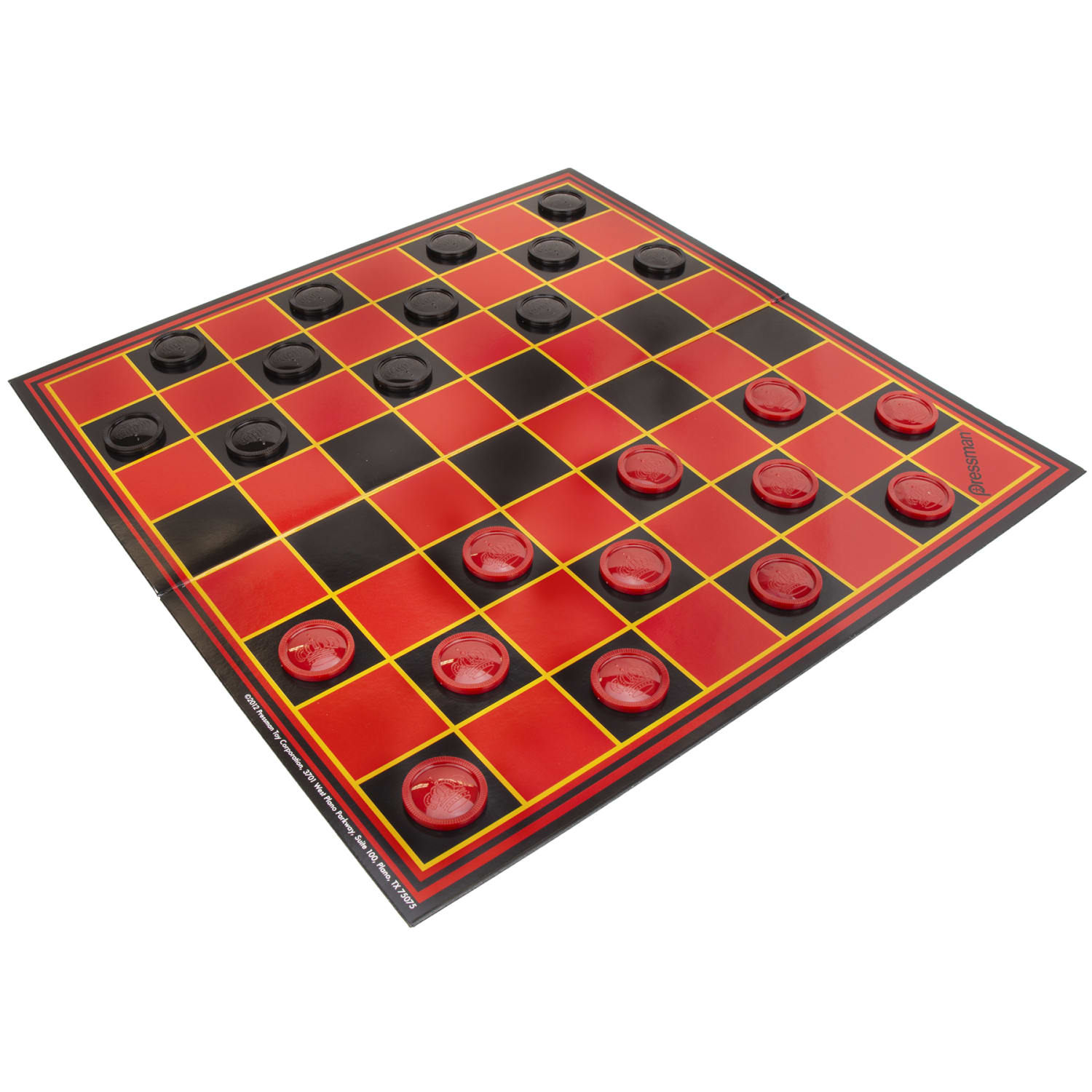 Pressman Toys Chess/Checkers/Backgammon Board Games, Grade 3 to 12, Pack Of 2 Board Games - Image 5