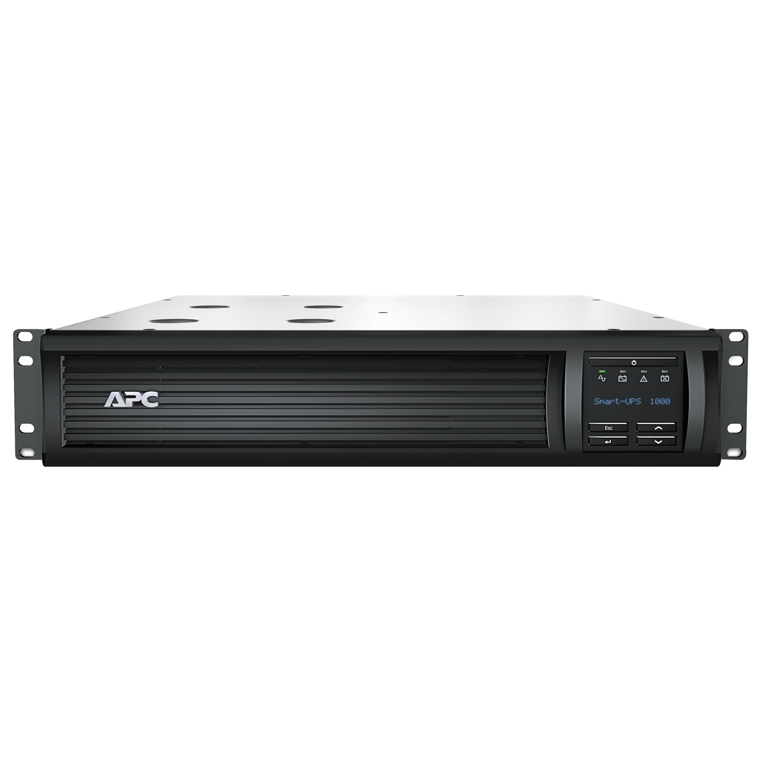 APC Smart-UPS 6-Outlet Rack-Mount Uninterruptible Power Supply, 1,000VA/700 Watts, SMT1000RM2UC - Image 4