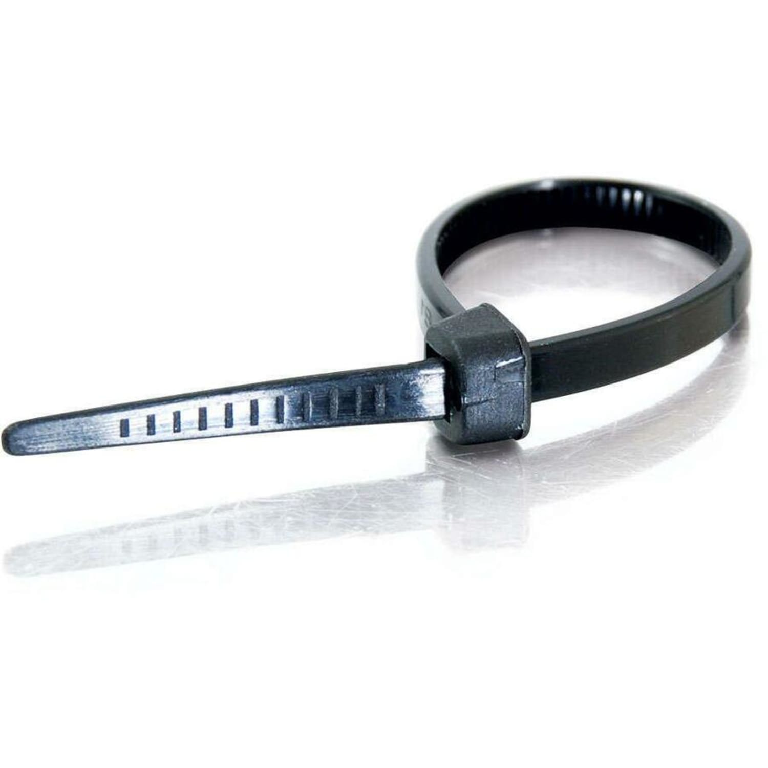 C2G 7.5in Cable Ties - Black - 100pk - Cable Tie - Black - 7.50in Length - 100 Pack - TAA Compliant - Image 5