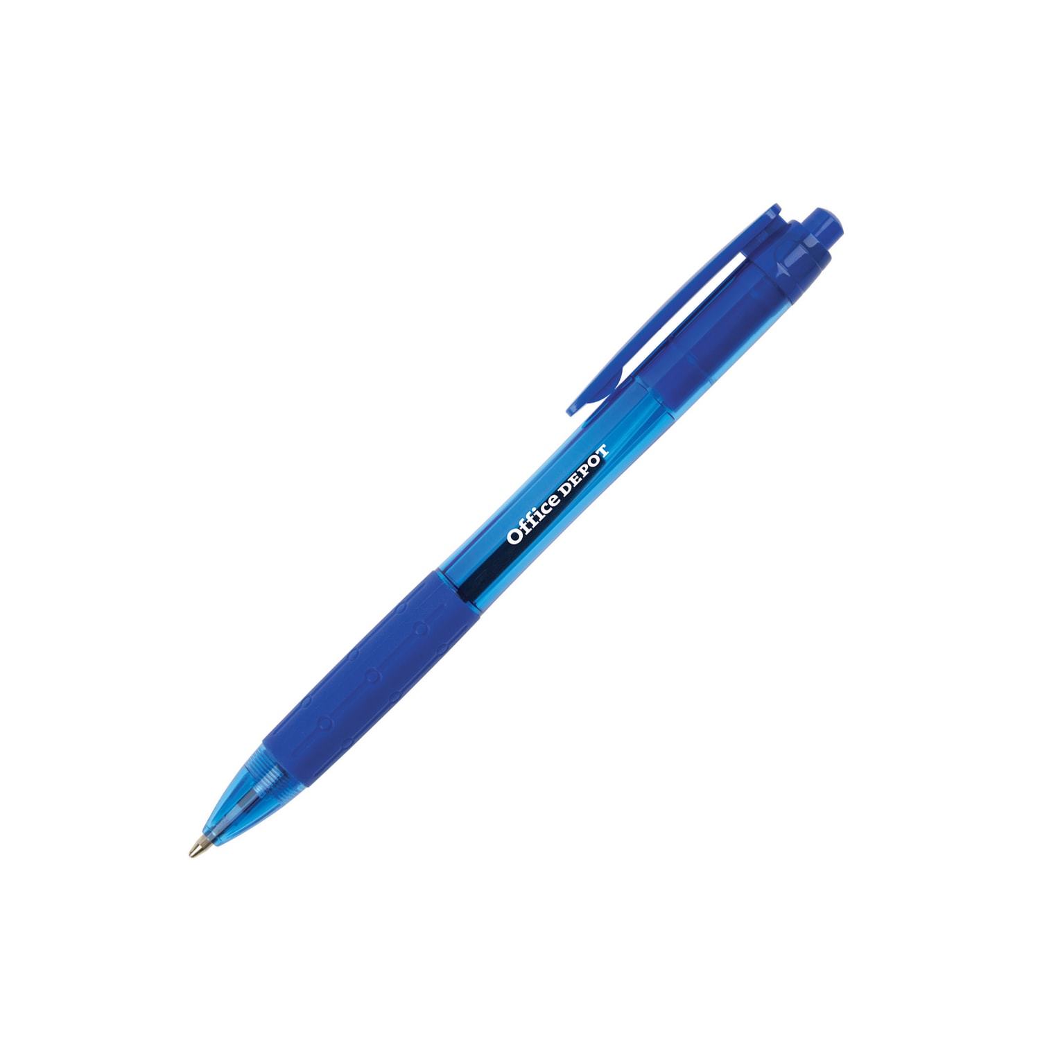 Office Depot Brand Retractable Ballpoint Pens With Grips, Medium Point, 1.0 mm, Black/Blue/Red Barrels, Black/Blue/Red Inks, Pack Of 50 Pens - Image 5