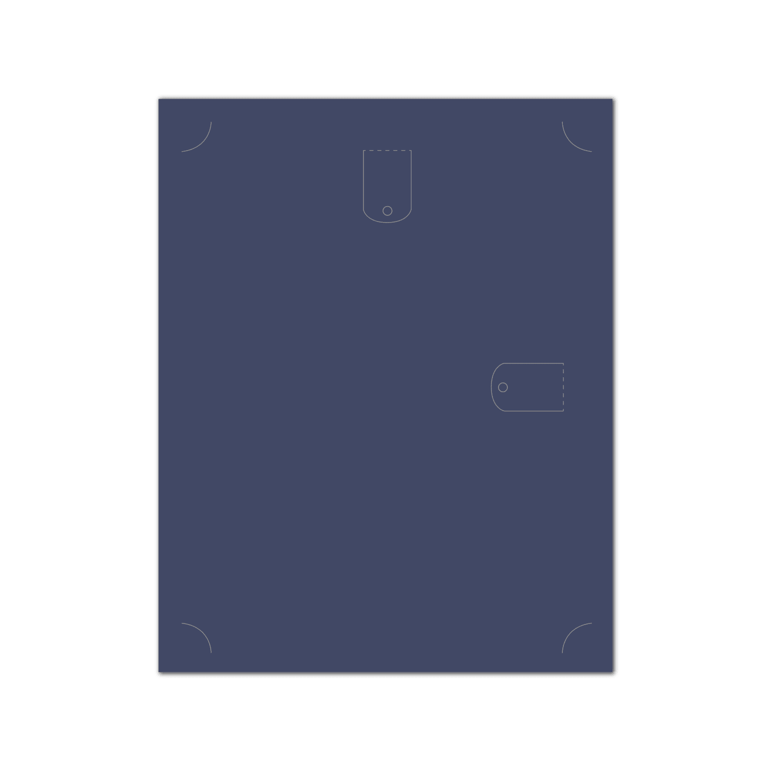 Southworth Certificate Holders, Navy Blue, Pack Of 10 - Image 4