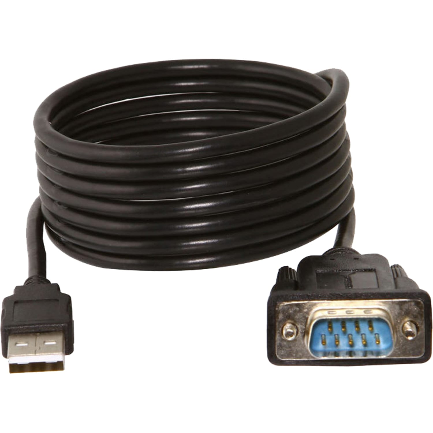Sabrent USB 2.0 to Serial (9-Pin) DB-9 RS-232 Adapter Cable 6ft Cable (FTDI Chipset) - 6 ft - First End: 1x USB 2.0 Type A - CBFTDI - Image 3