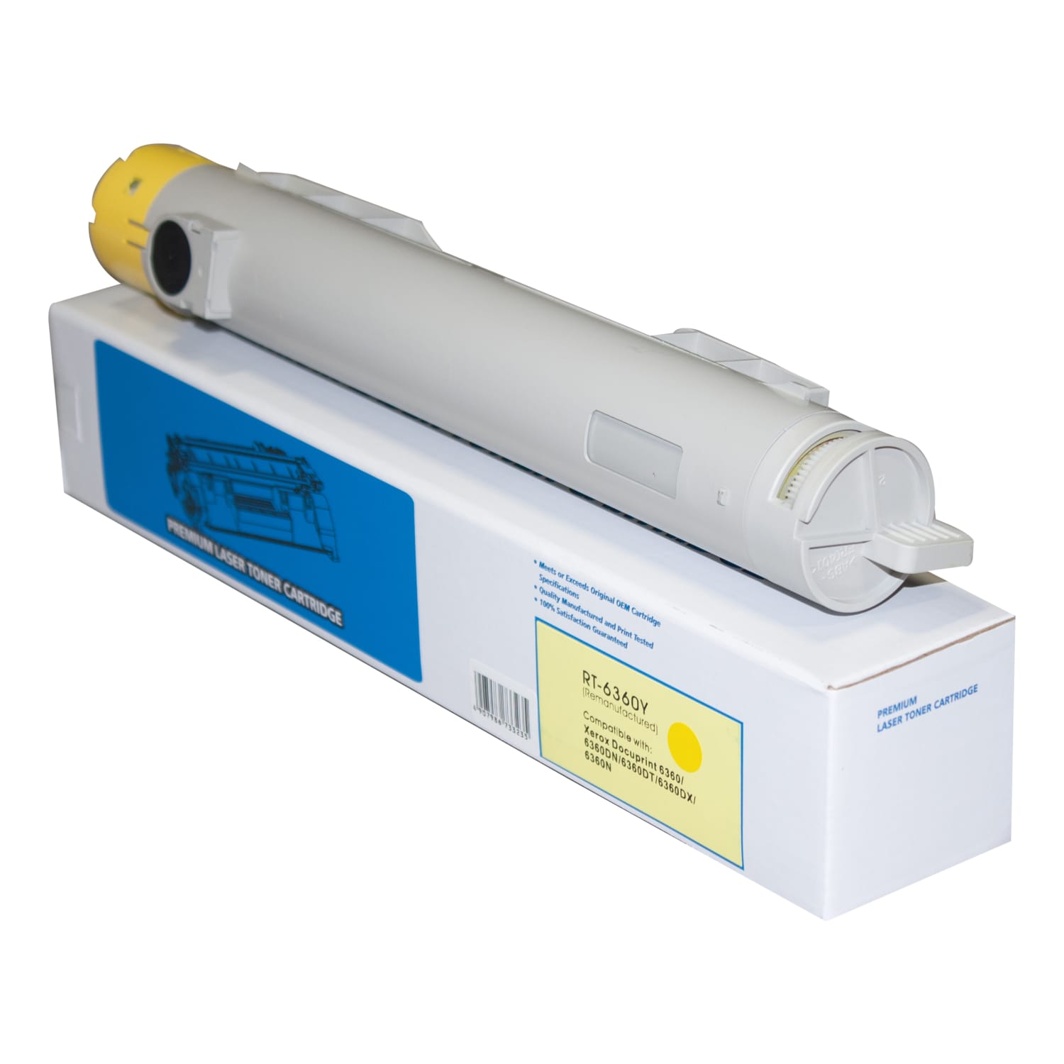 Reliance Remanufactured Yellow Toner Cartridge Replacement For Xerox 106R01216 - Image 4