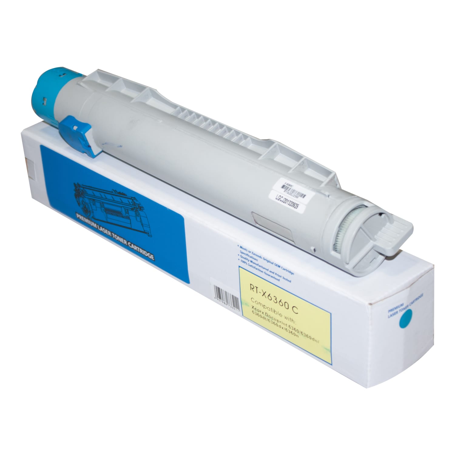 Reliance Remanufactured Cyan Toner Cartridge Replacement For Xerox 106R01214 - Image 4