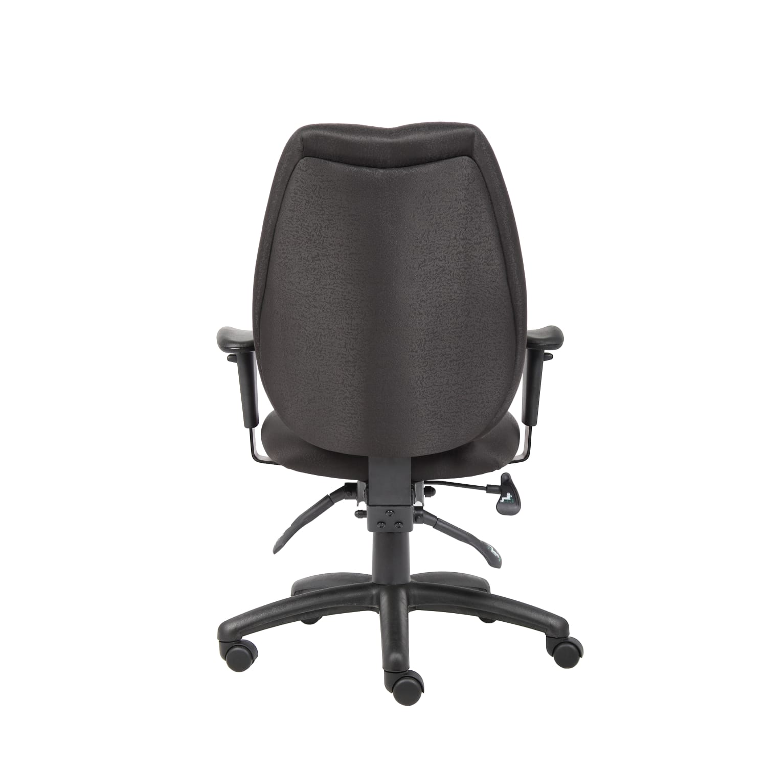 Boss Office Products Ergonomic Fabric High-Back Task Chair, Black - Image 6