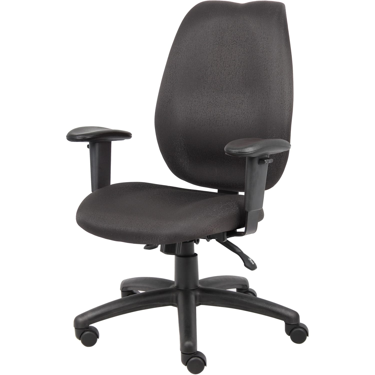 Boss Office Products Ergonomic Fabric High-Back Task Chair, Black - Image 11