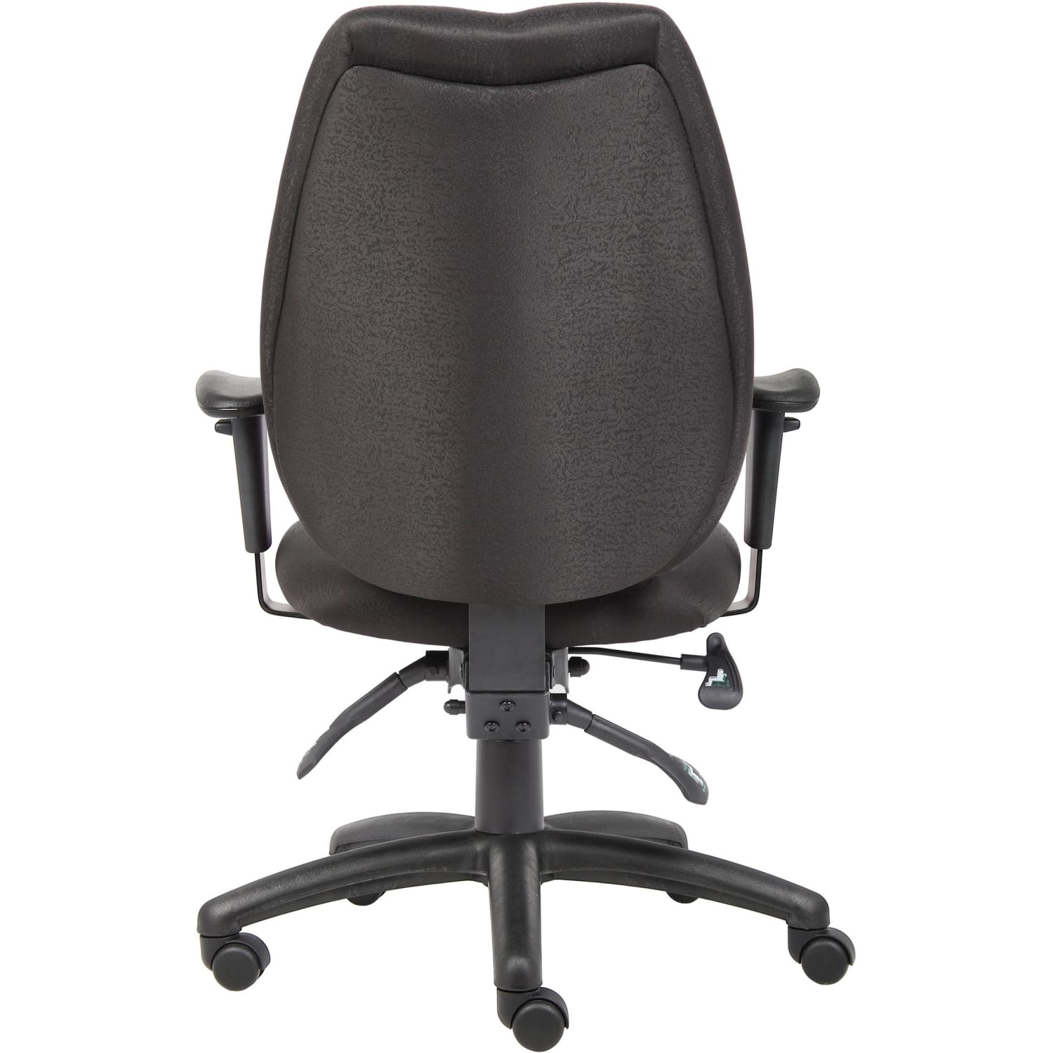 Boss Office Products Ergonomic Fabric High-Back Task Chair, Black - Image 12