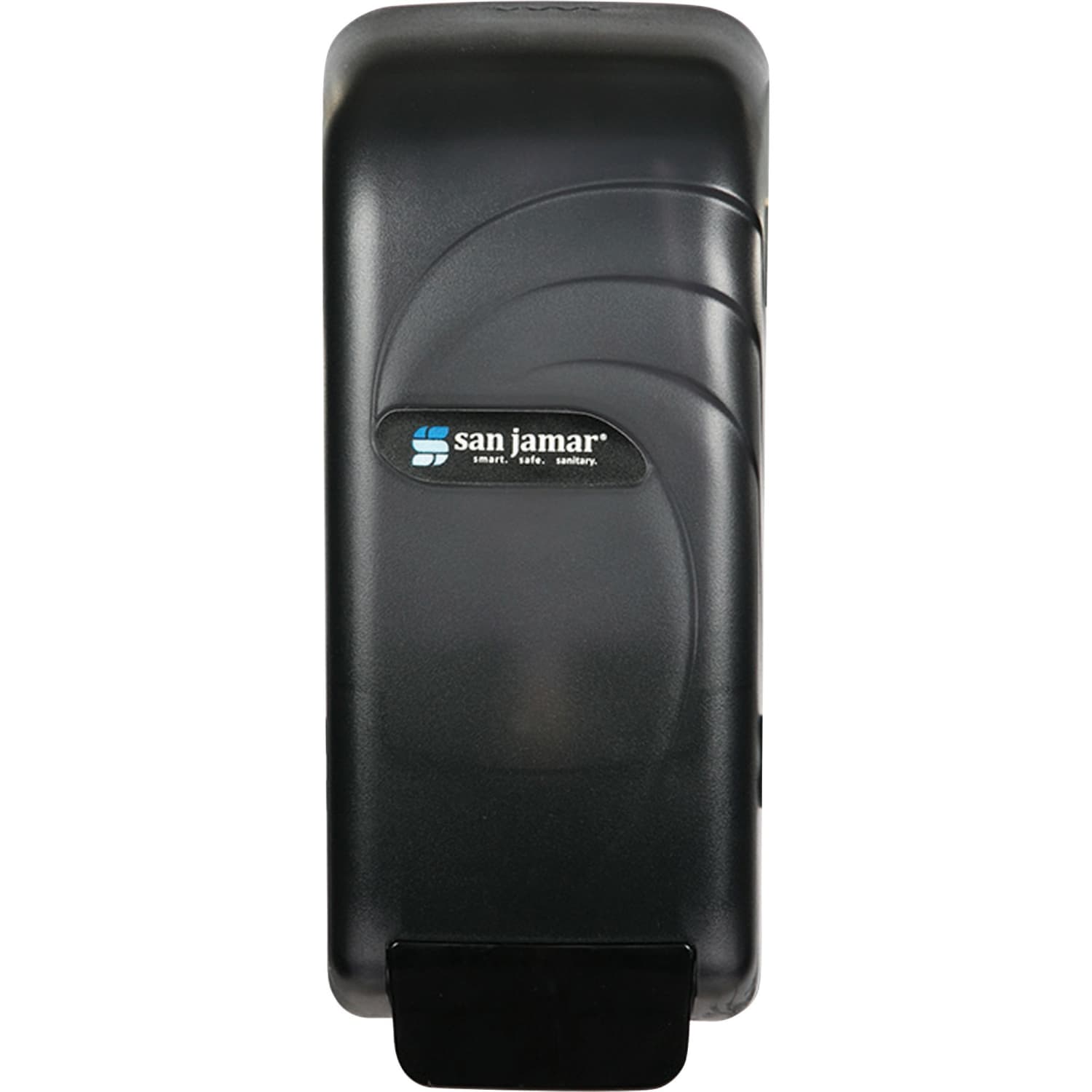 San Jamar Chef Revival Oceans Soap And Hand Sanitizer Dispenser, 10 1/2in x 4 1/2in x 4 3/8in, Black - Image 5