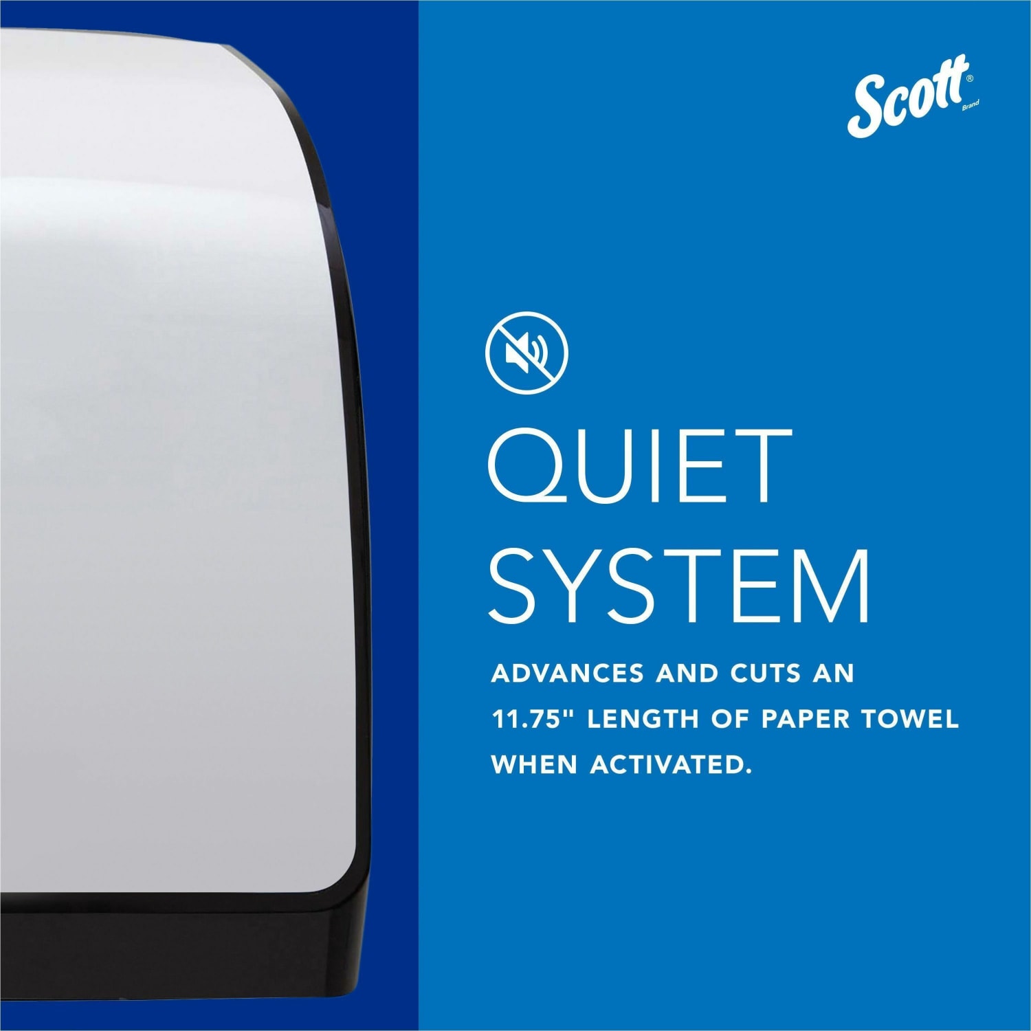 Scott Pro Manual Hard Roll Towel Dispenser Module, Black - Image 4