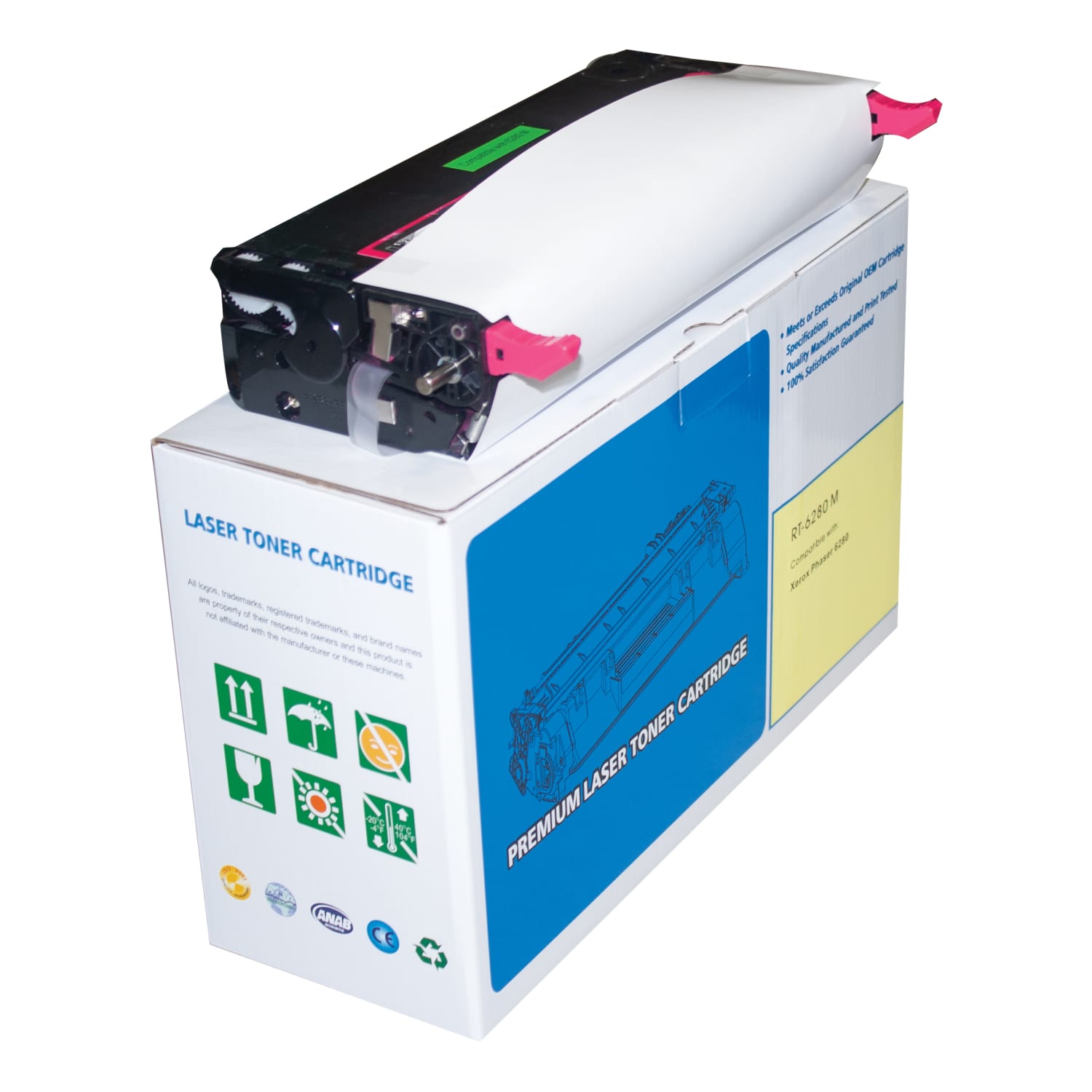 Reliance Remanufactured Magenta Toner Cartridge Replacement For Xerox 106R01393 - Image 3