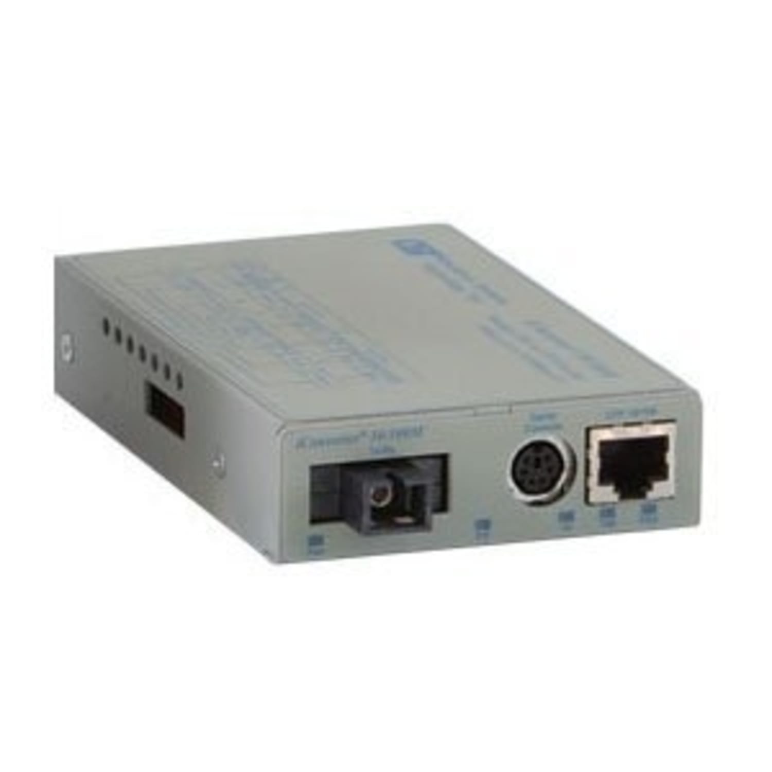 Omnitron Systems iConverter Fast Ethernet Media Converter - 1 x RJ-45 , 1 x ST Duplex - 10/100Base-TX, 100Base-FX - Internal - Image 3