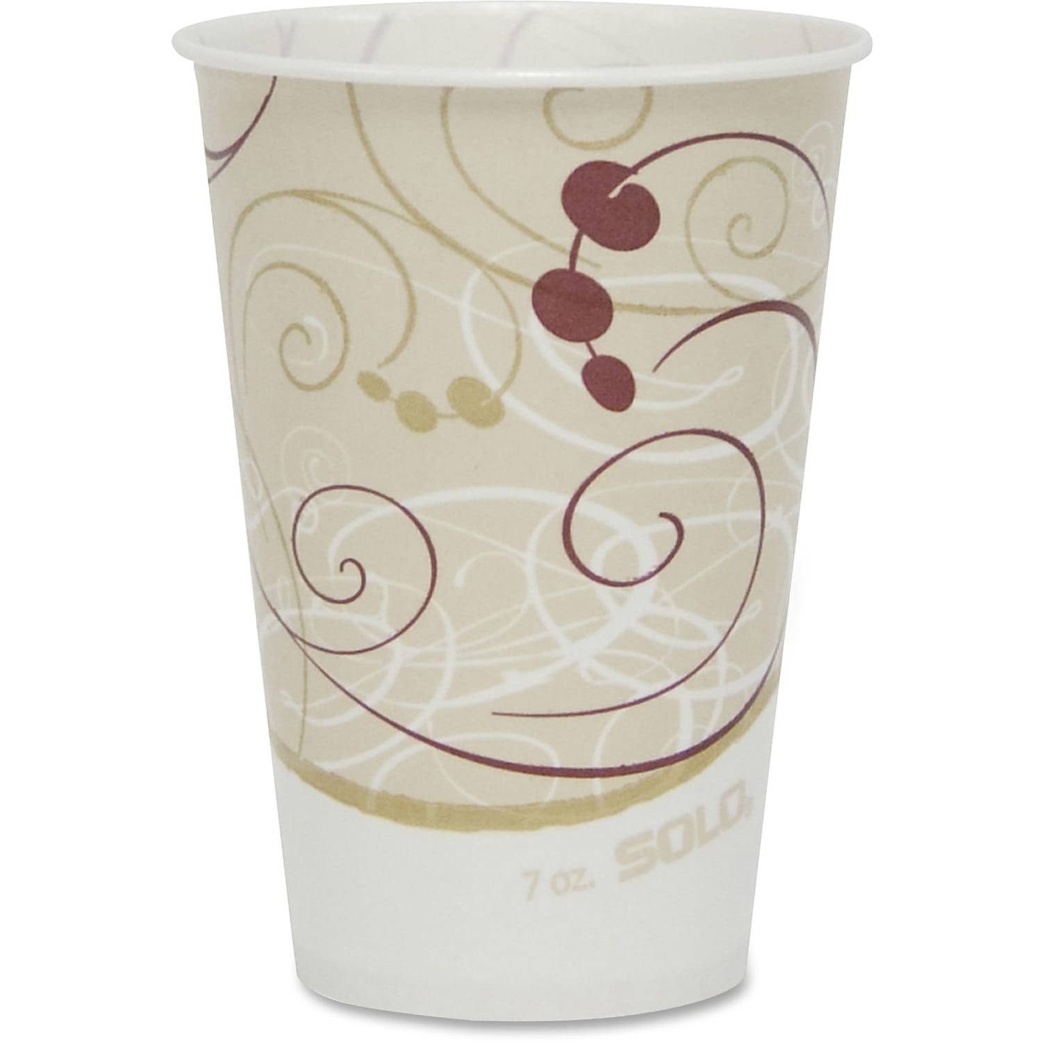 Solo Cup Waxed Paper Cups - 7 fl oz - 2000 / Carton - Beige - Paper - Milk Shake, Smoothie - Image 3
