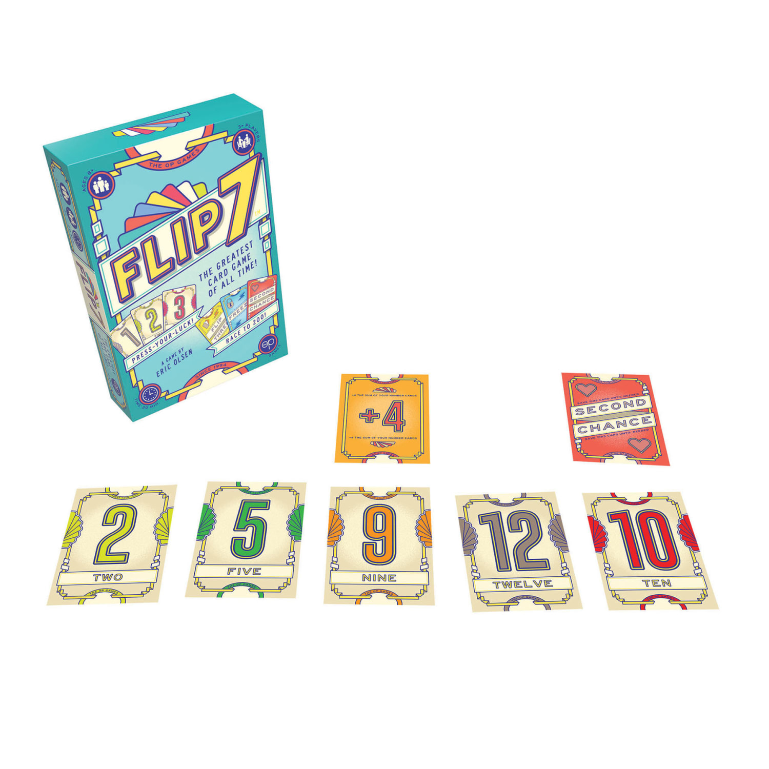 USAopoly Flip 7 Card Game