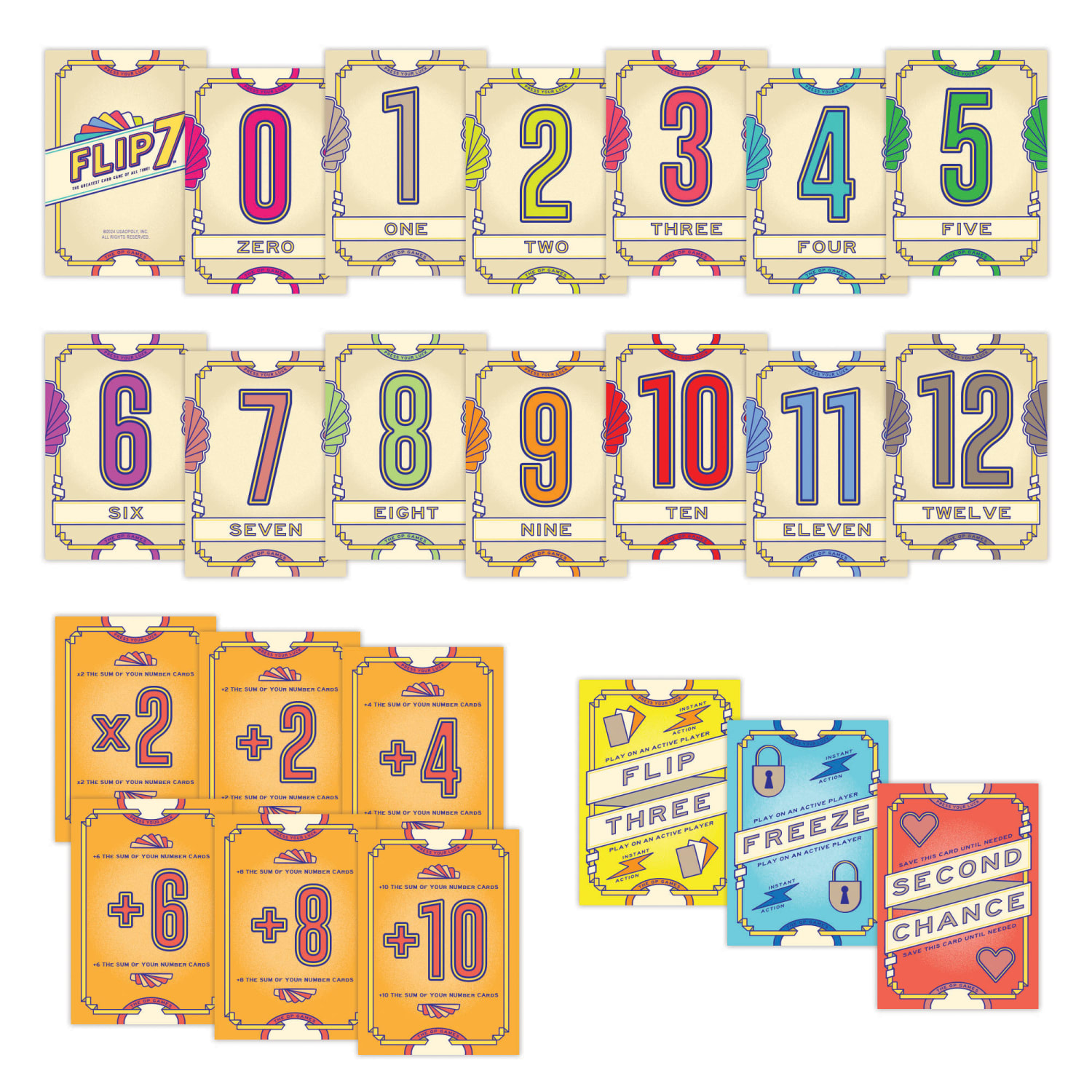 USAopoly Flip 7 Card Game - Image 4