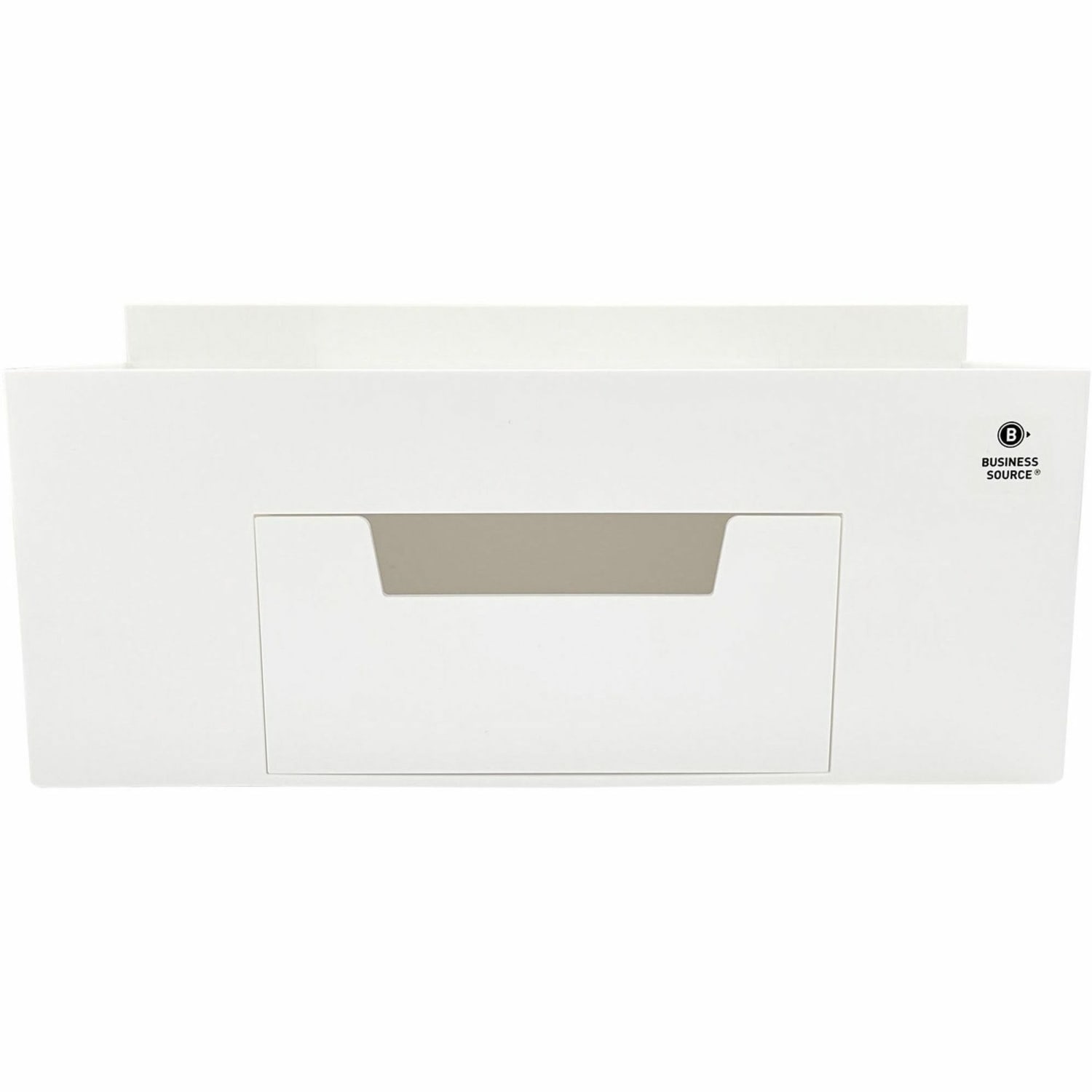 Business Source Multi-Grid Desktop Organizer - 7 Compartment(s) - 1 Drawer(s) - 3.90in Height x 8.90in Width x 4.80in Depth - Desktop - Storage Drawer, Removable Drawer, Durable - White - ABS Plastic - 1 Each - Image 3