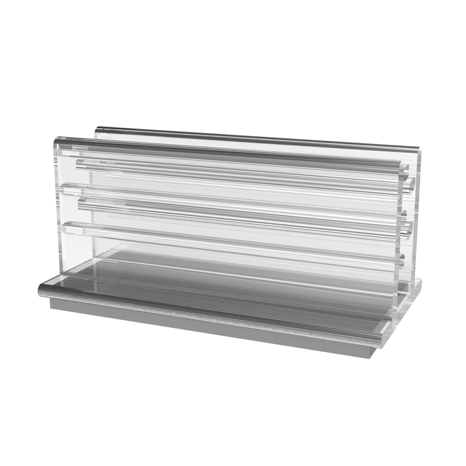 Deflecto SuperGrip Sign Holder, 1/2inH x 1inW x 1/2inD, Clear, Pack Of 50 - Image 3