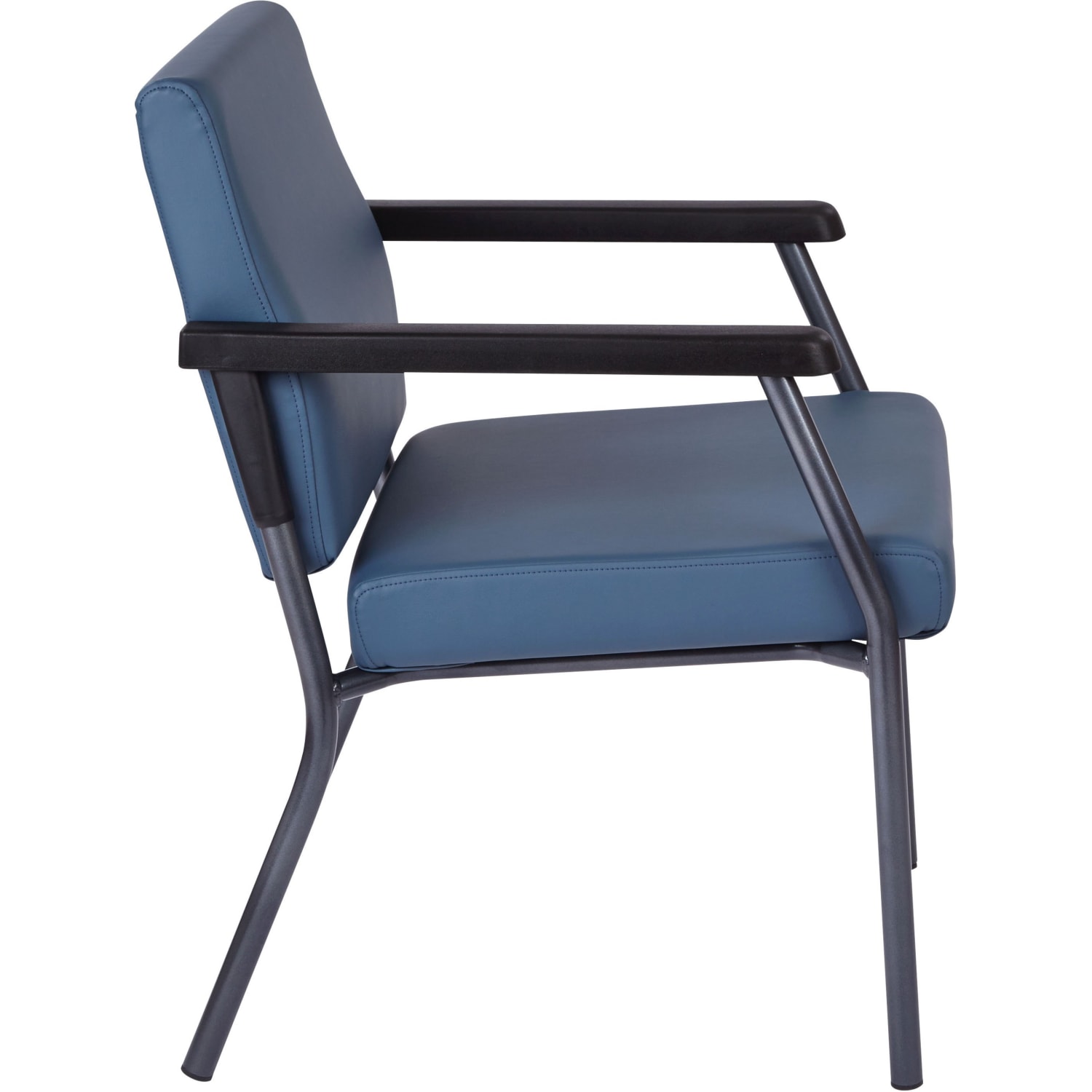 Bariatric Big  Tall Chair Dillion Fabric With Arms Blue PopularChairscom