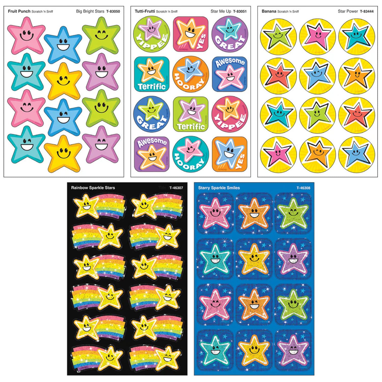 TREND Mixed Stickers Variety Pack, All Stars, Pack Of 240 - Image 4