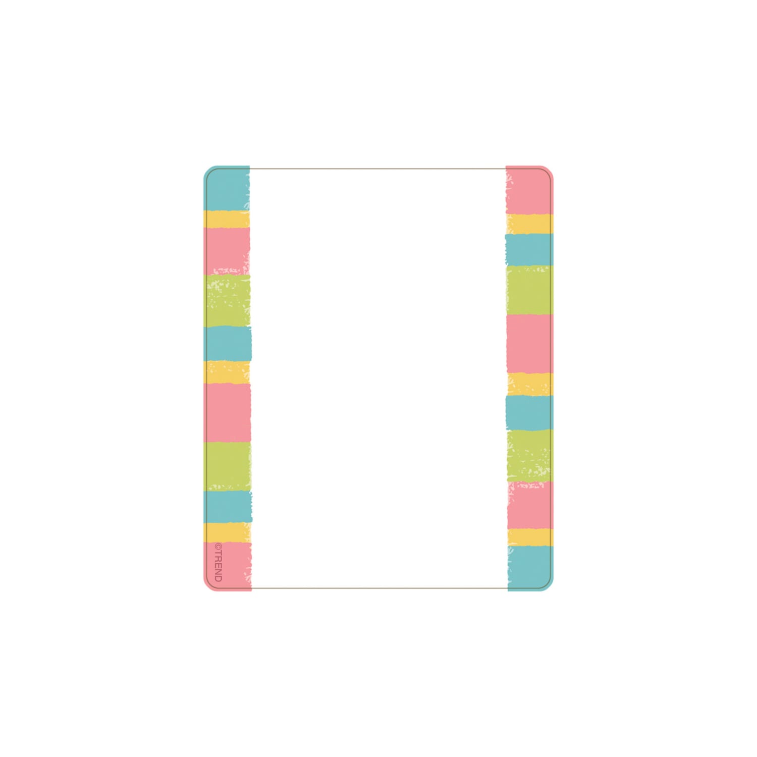 TREND Terrific Labels, T-68130-6, 3in x 2-1/2in, Cheerful Stripes, 36 Labels Per Pack, Bundle Of 6 Packs - Image 5