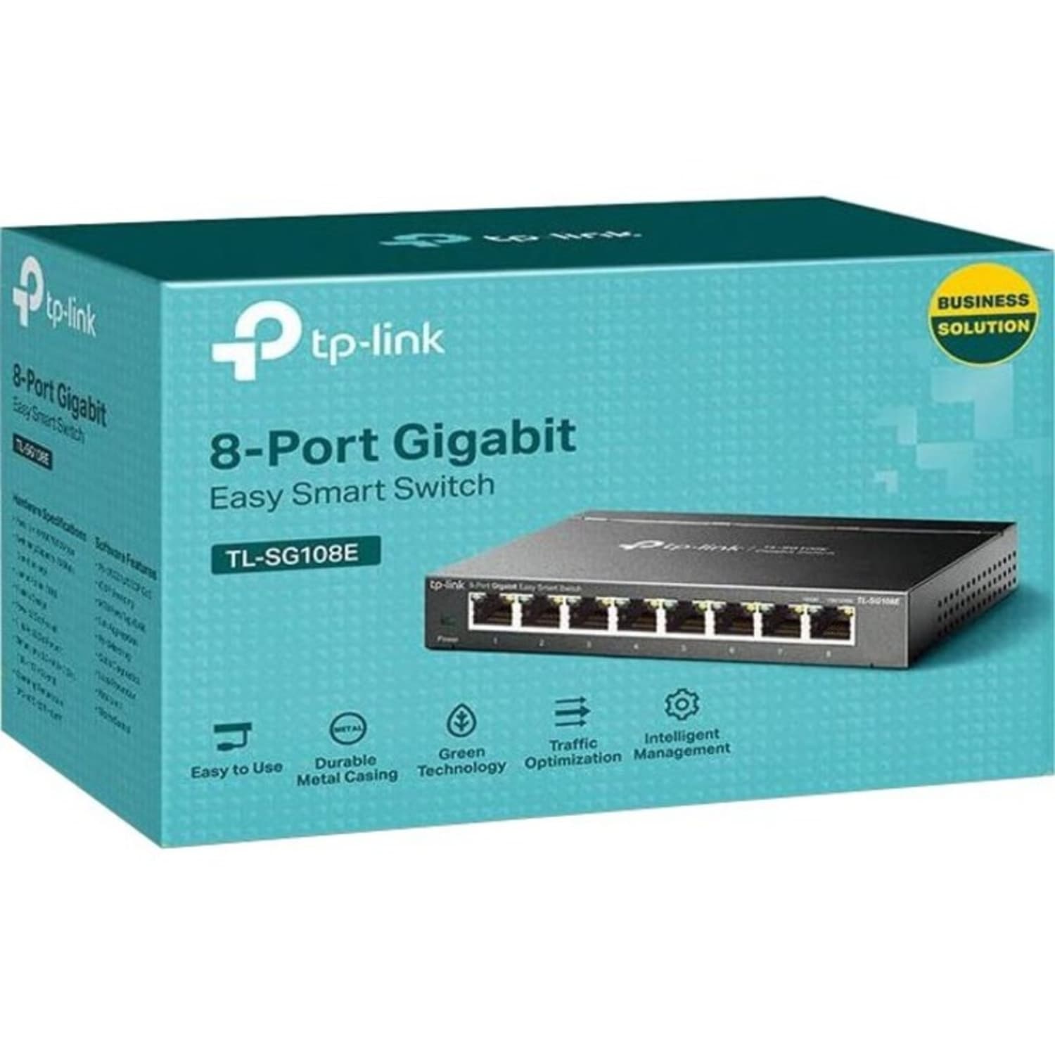 TP-Link 8-Port Gigabit Ethernet Easy Smart Switch, TL-SG108E - Image 6