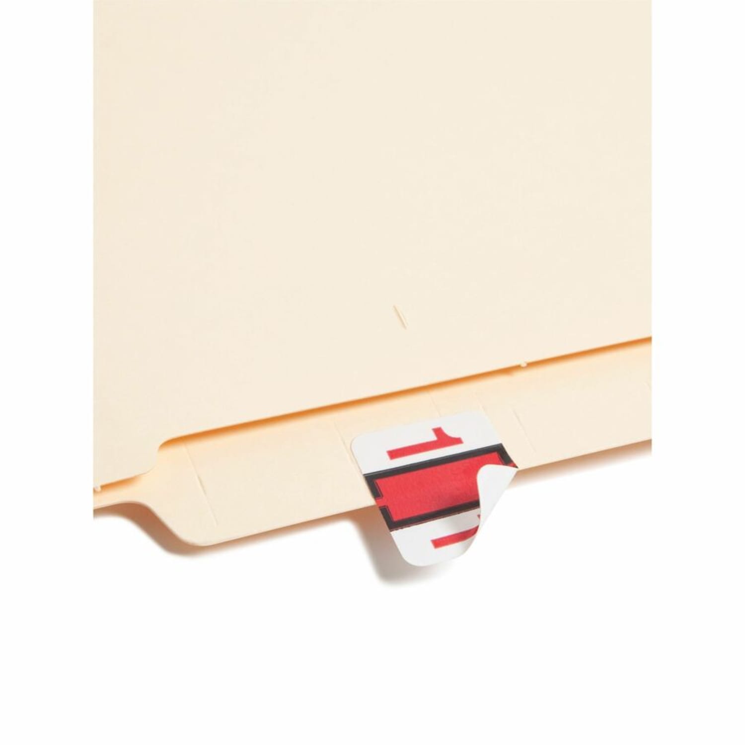 Smead BCCRN Bar-Style Permanent Numerical Labels, 1, Red, Roll Of 500 - Image 5
